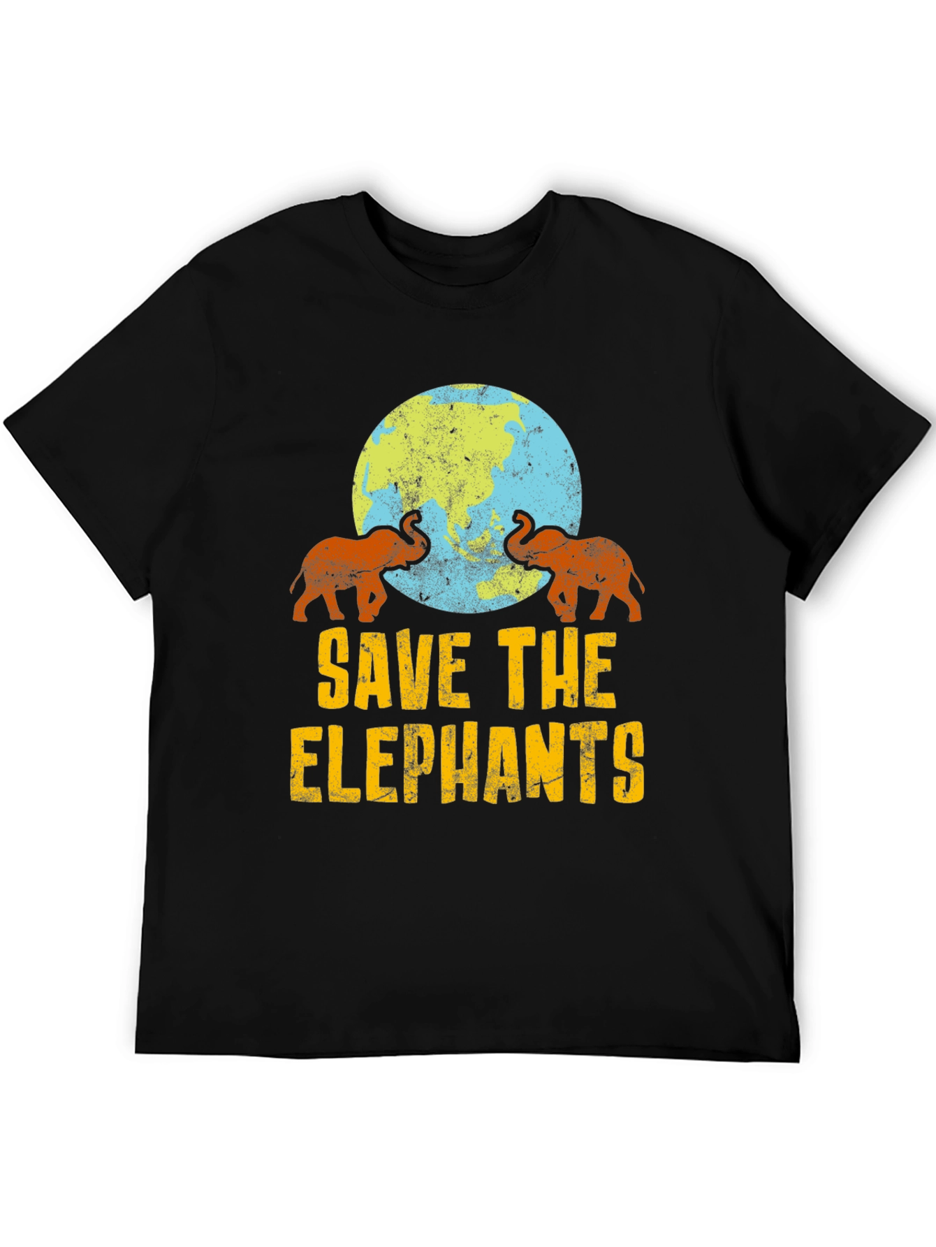 Save the Elephants Graphic Tee - Protect Wildlife T-Shirt