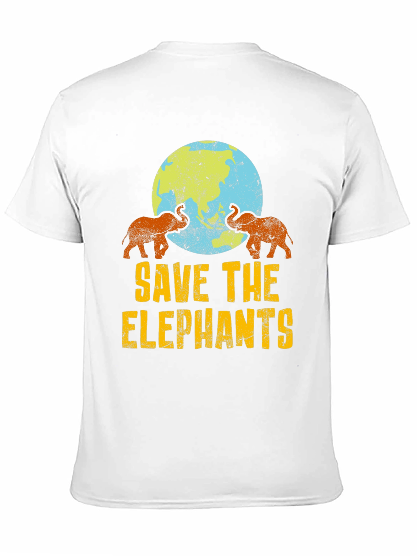 Save the Elephants Graphic Tee - Protect Wildlife T-Shirt