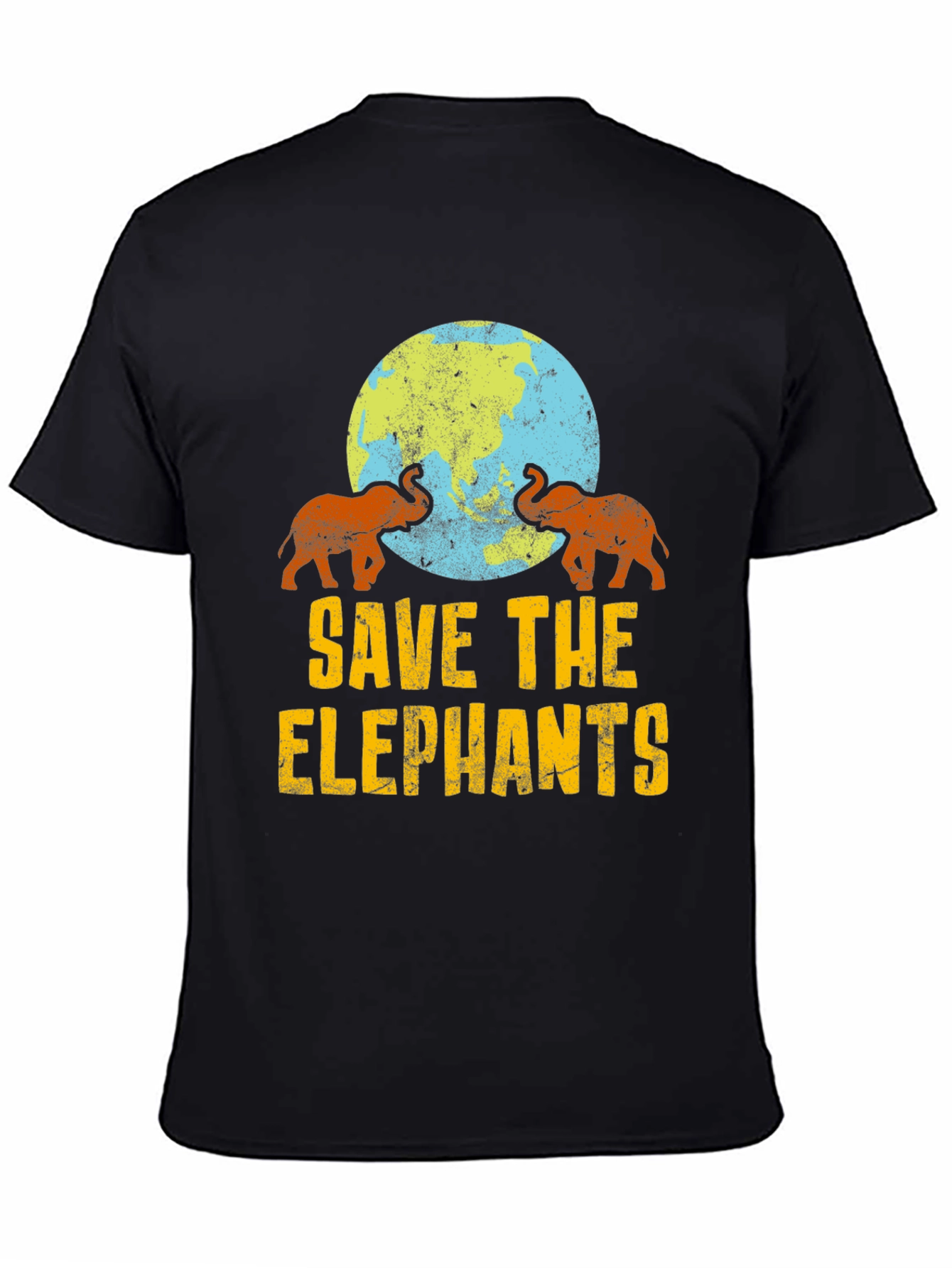 Save the Elephants Graphic Tee - Protect Wildlife T-Shirt