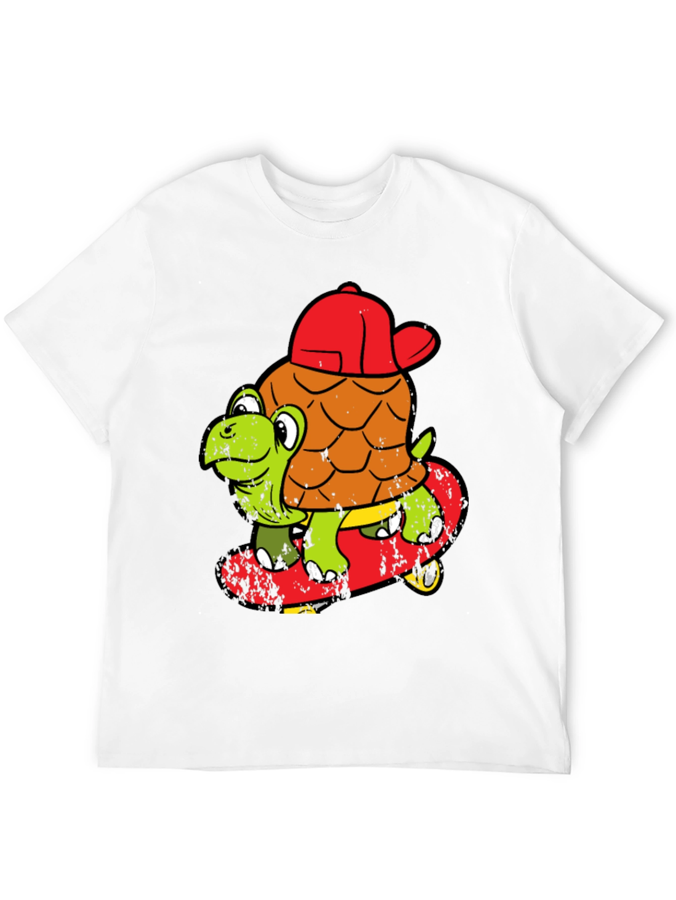 Turtle Skateboarder T-Shirt - Cool Cartoon Tee