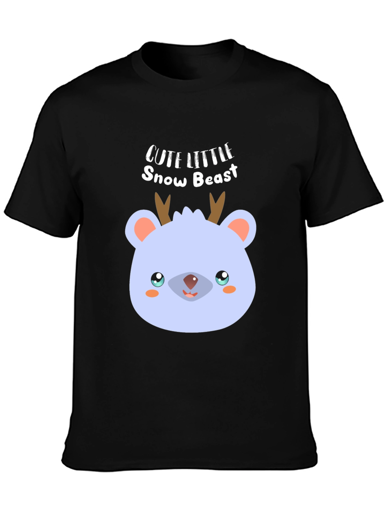 Cute Little Snow Beast T-Shirt - Winter Holiday Apparel