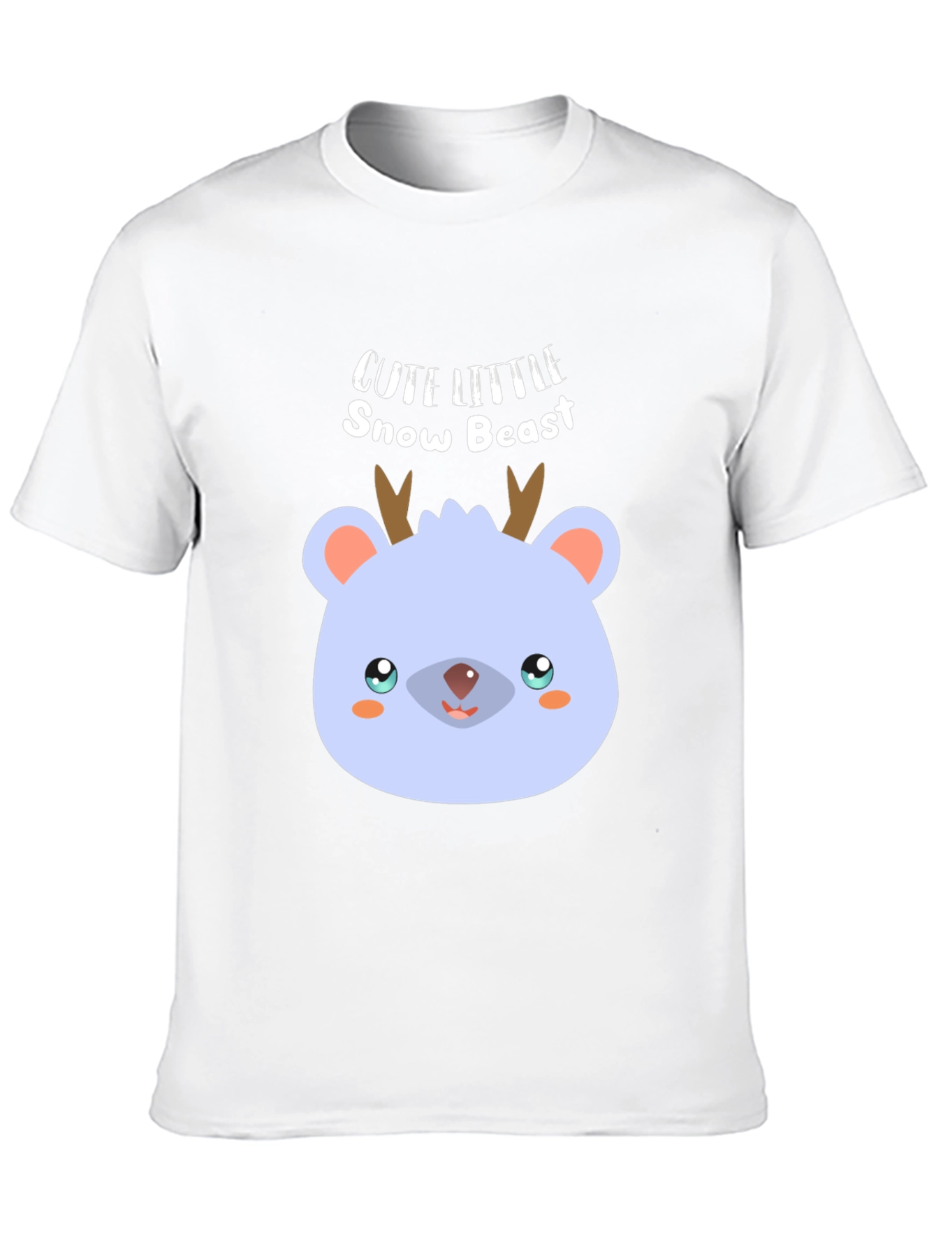 Cute Little Snow Beast T-Shirt - Winter Holiday Apparel