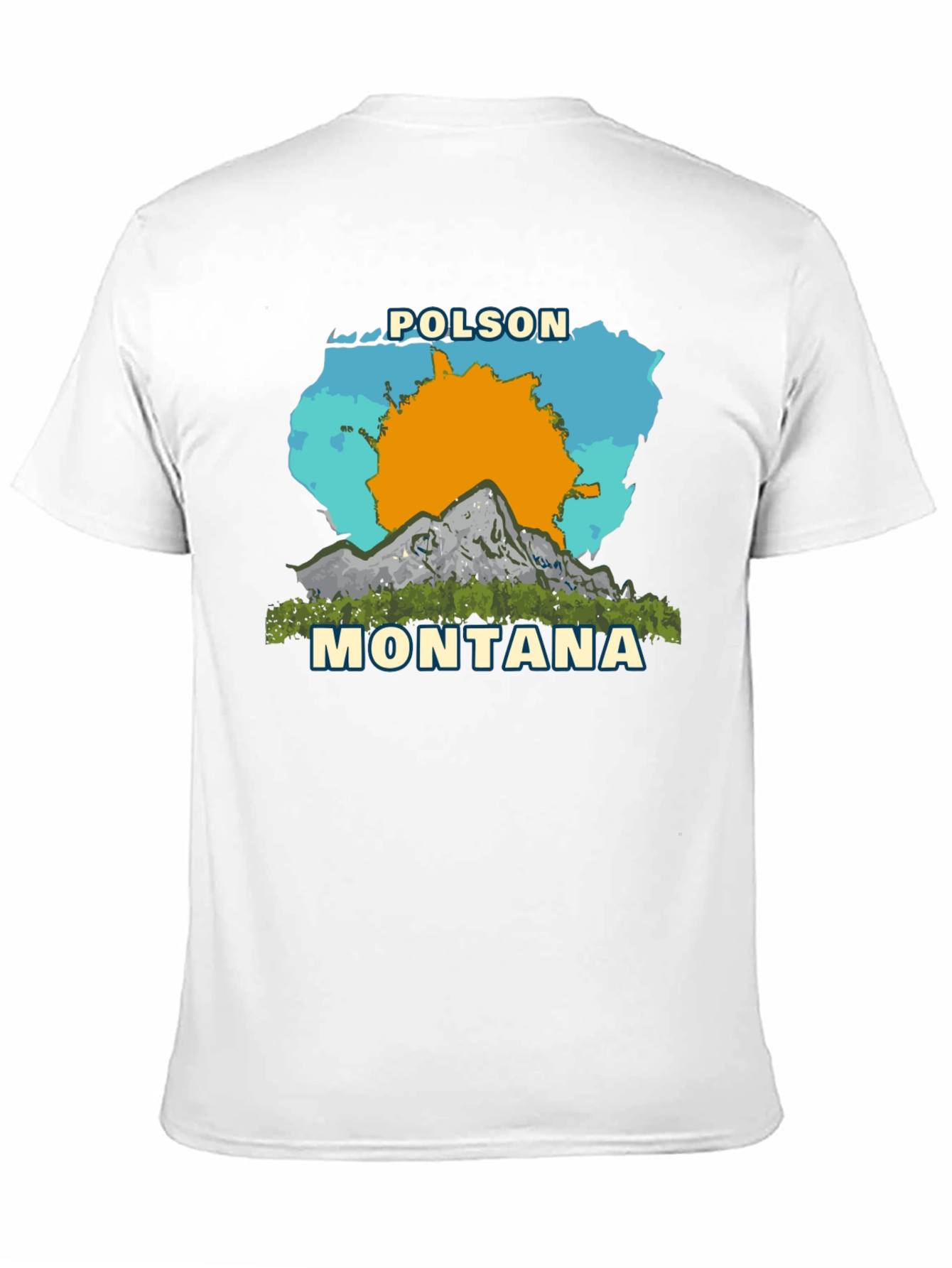 Polson Montana T-Shirt - Graphic Tee