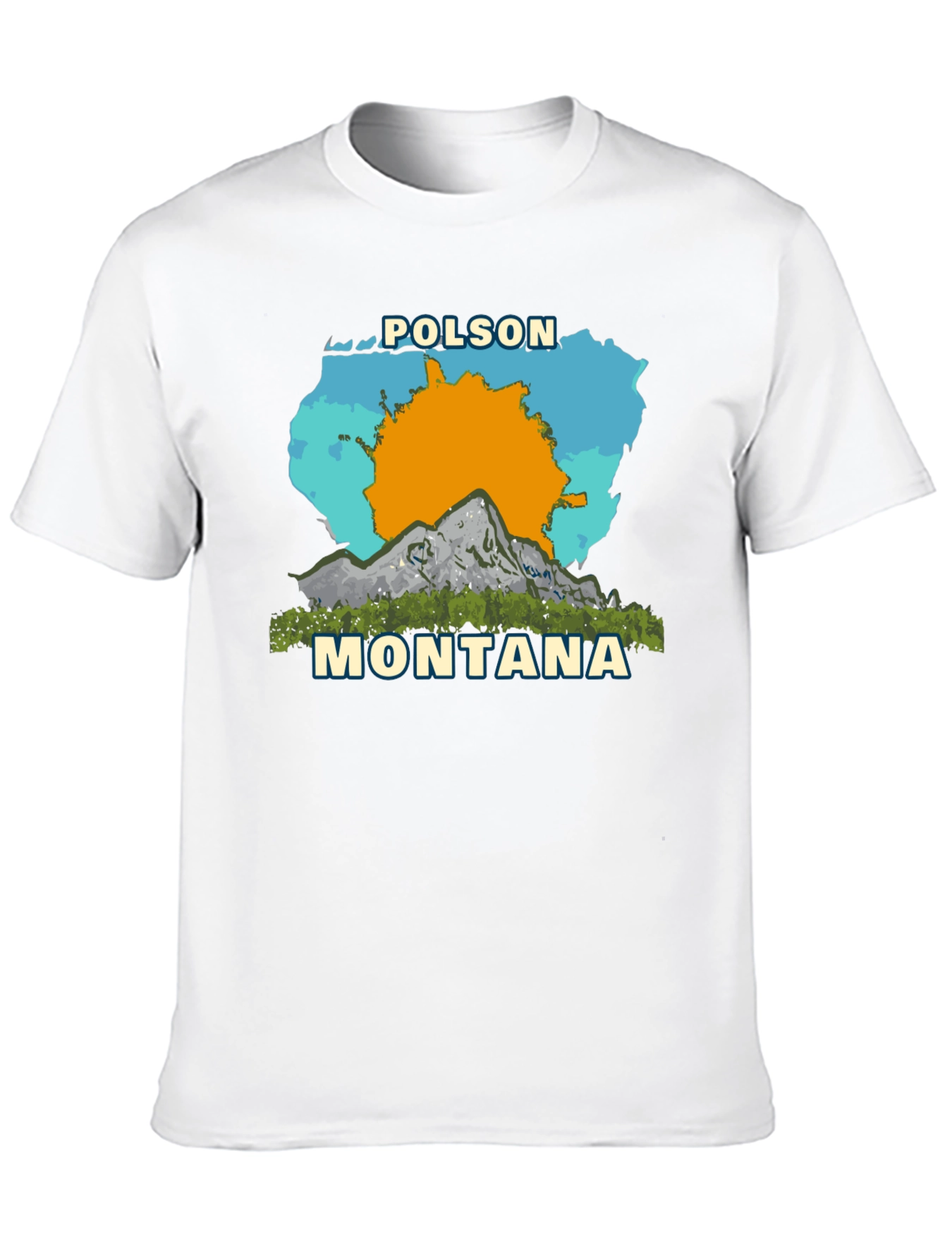 Polson Montana T-Shirt - Graphic Tee