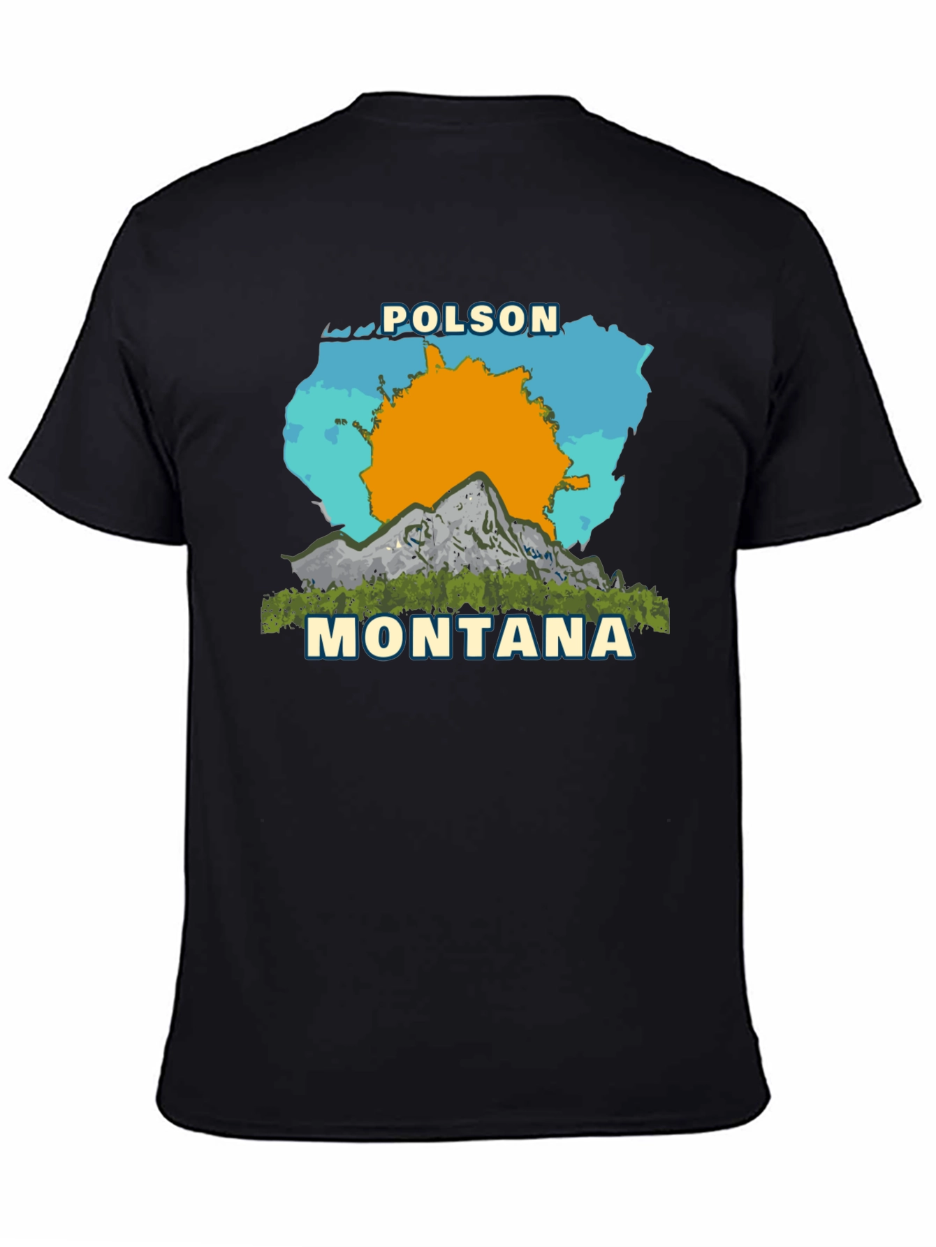 Polson Montana T-Shirt - Graphic Tee