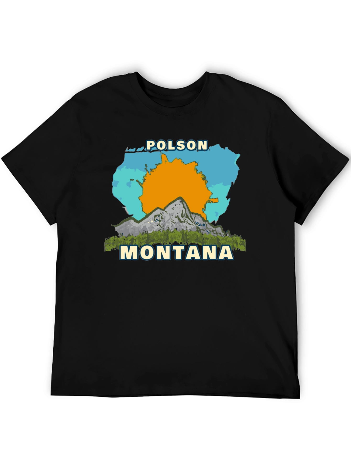 Polson Montana T-Shirt - Graphic Tee