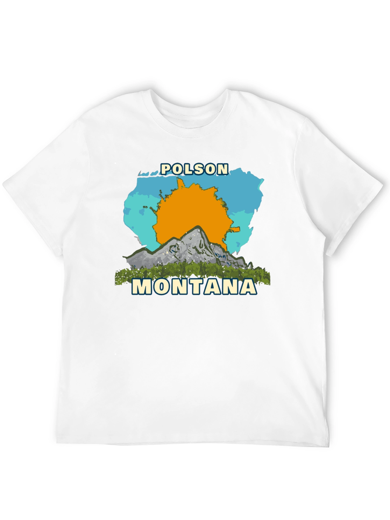 Polson Montana T-Shirt - Graphic Tee
