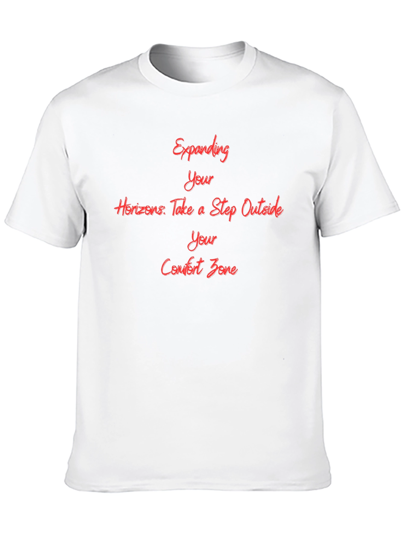 Expanding Horizons Graphic Tee - Comfort Zone