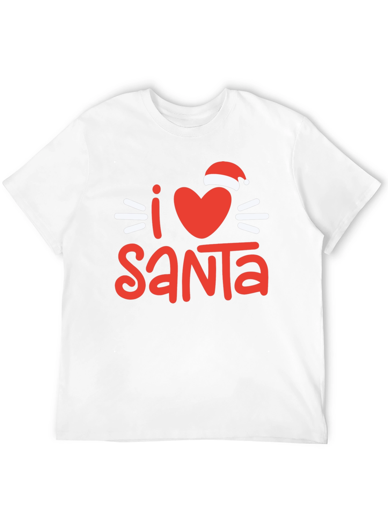 I Love Santa Holiday T-Shirt