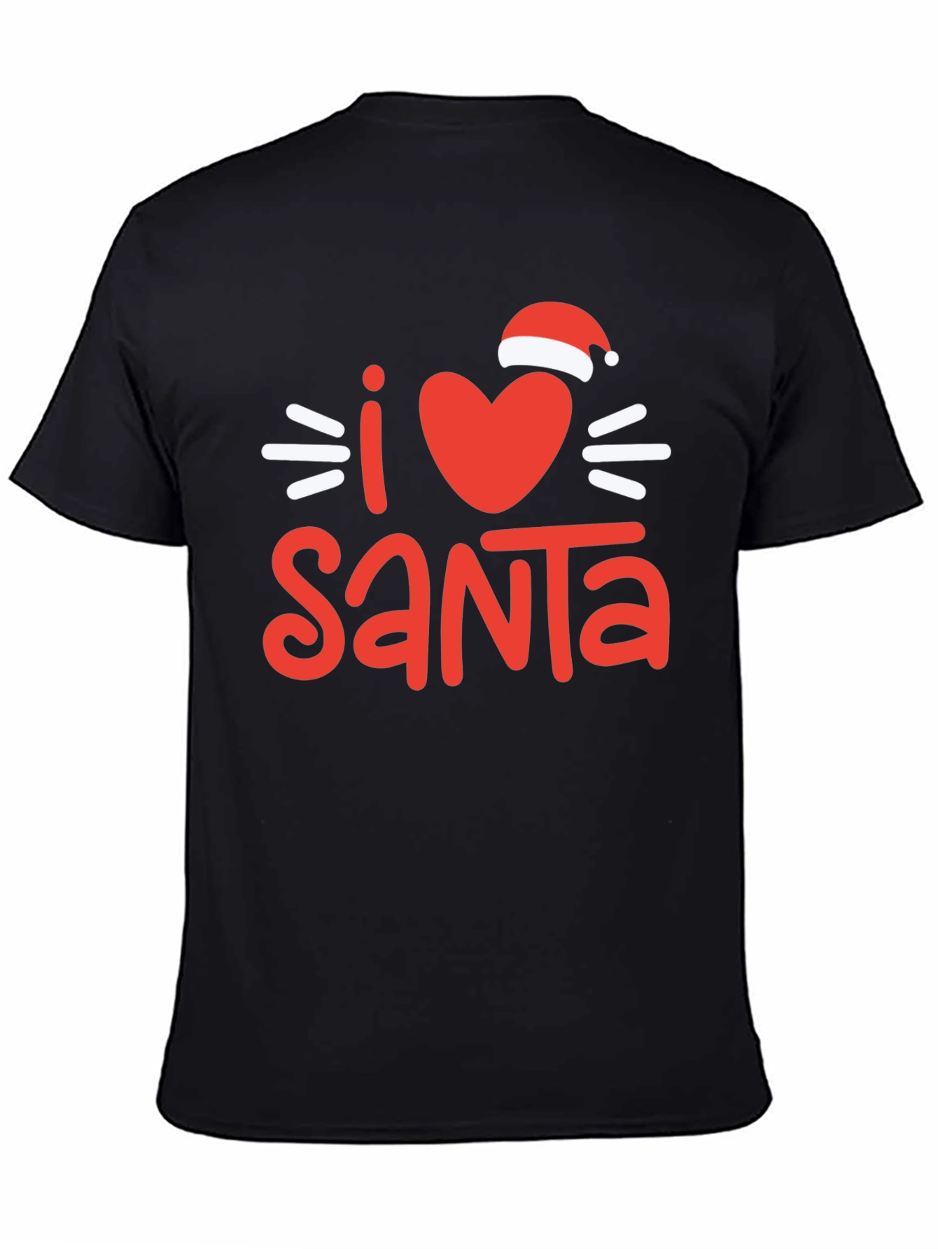 I Love Santa Holiday T-Shirt