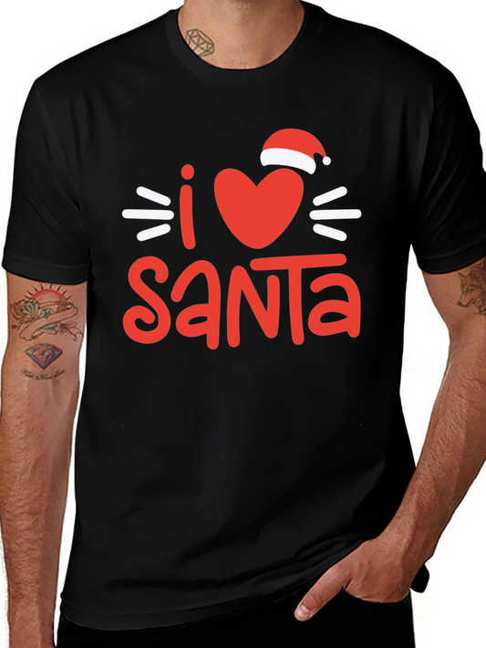 I Love Santa Holiday T-Shirt