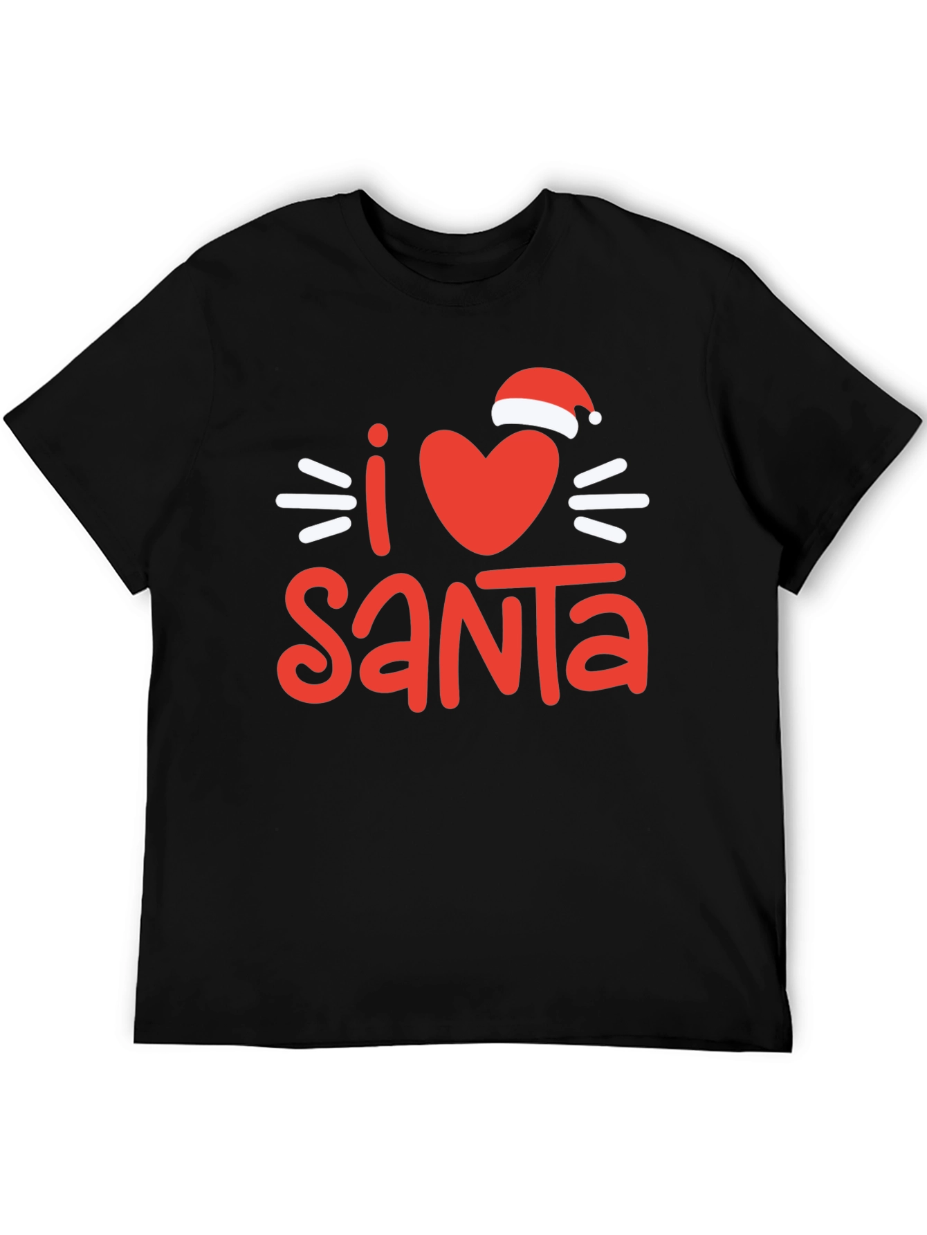 I Love Santa Holiday T-Shirt