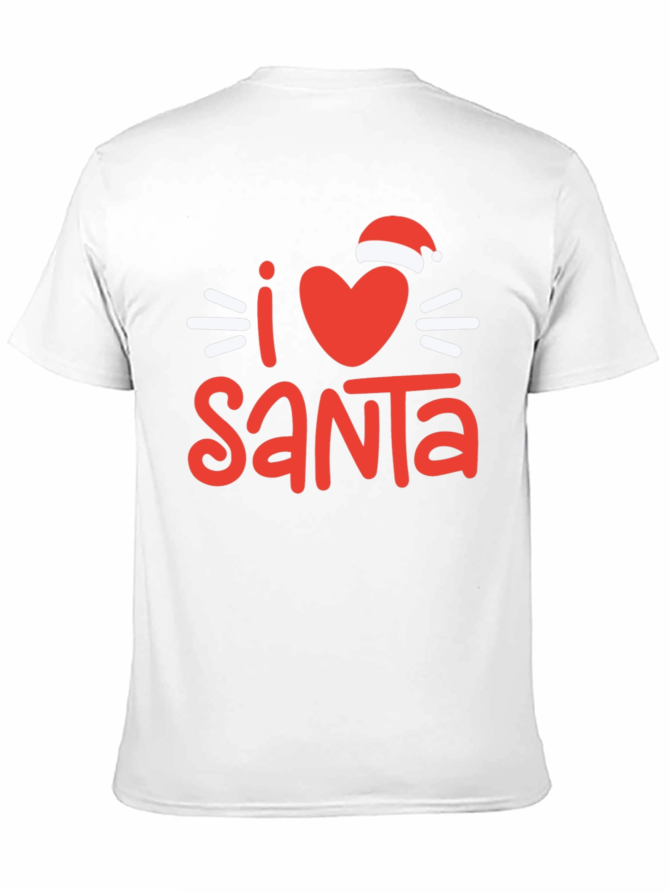 I Love Santa Holiday T-Shirt
