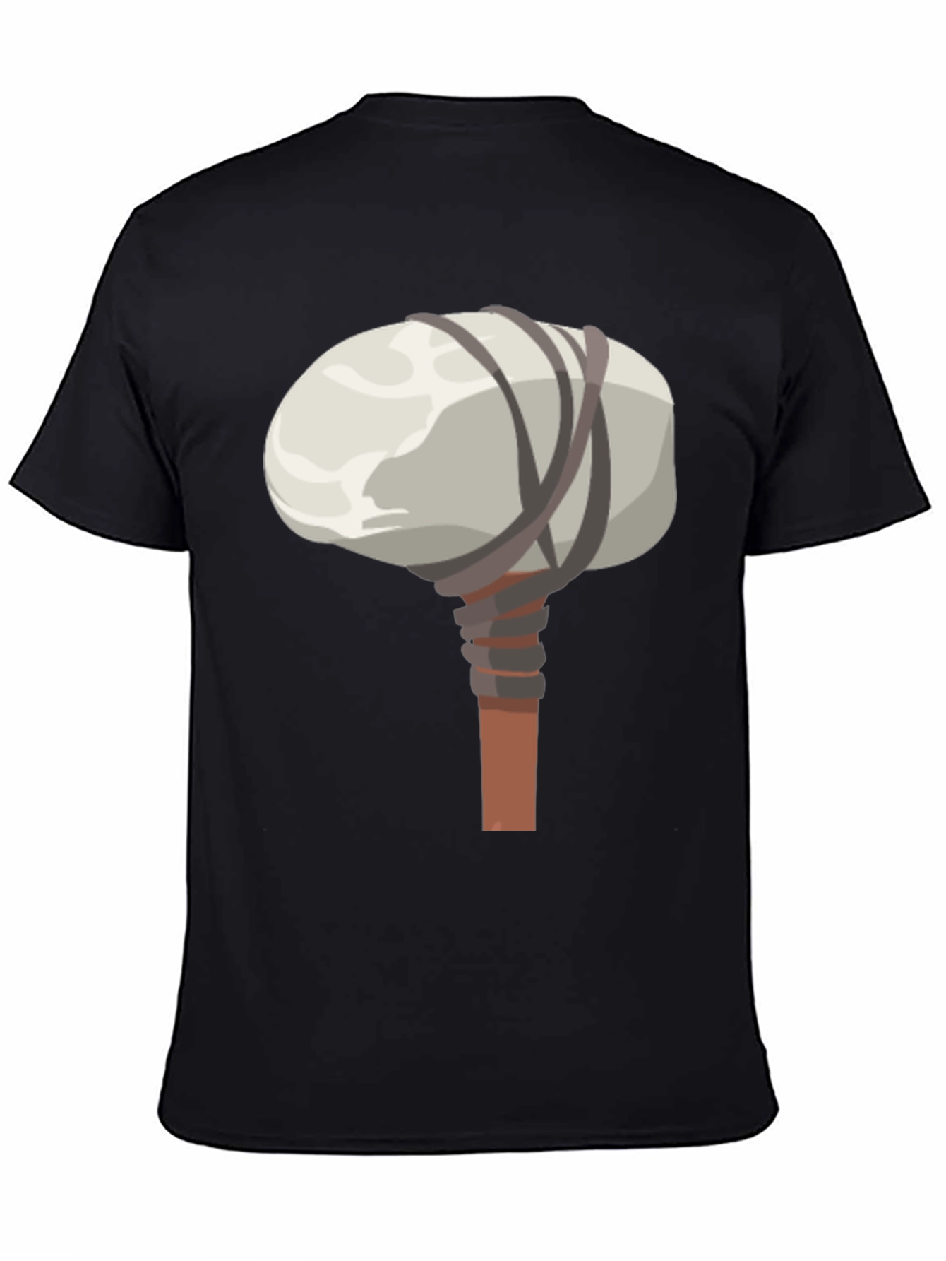 Caveman Club Graphic Tee - Prehistoric Style