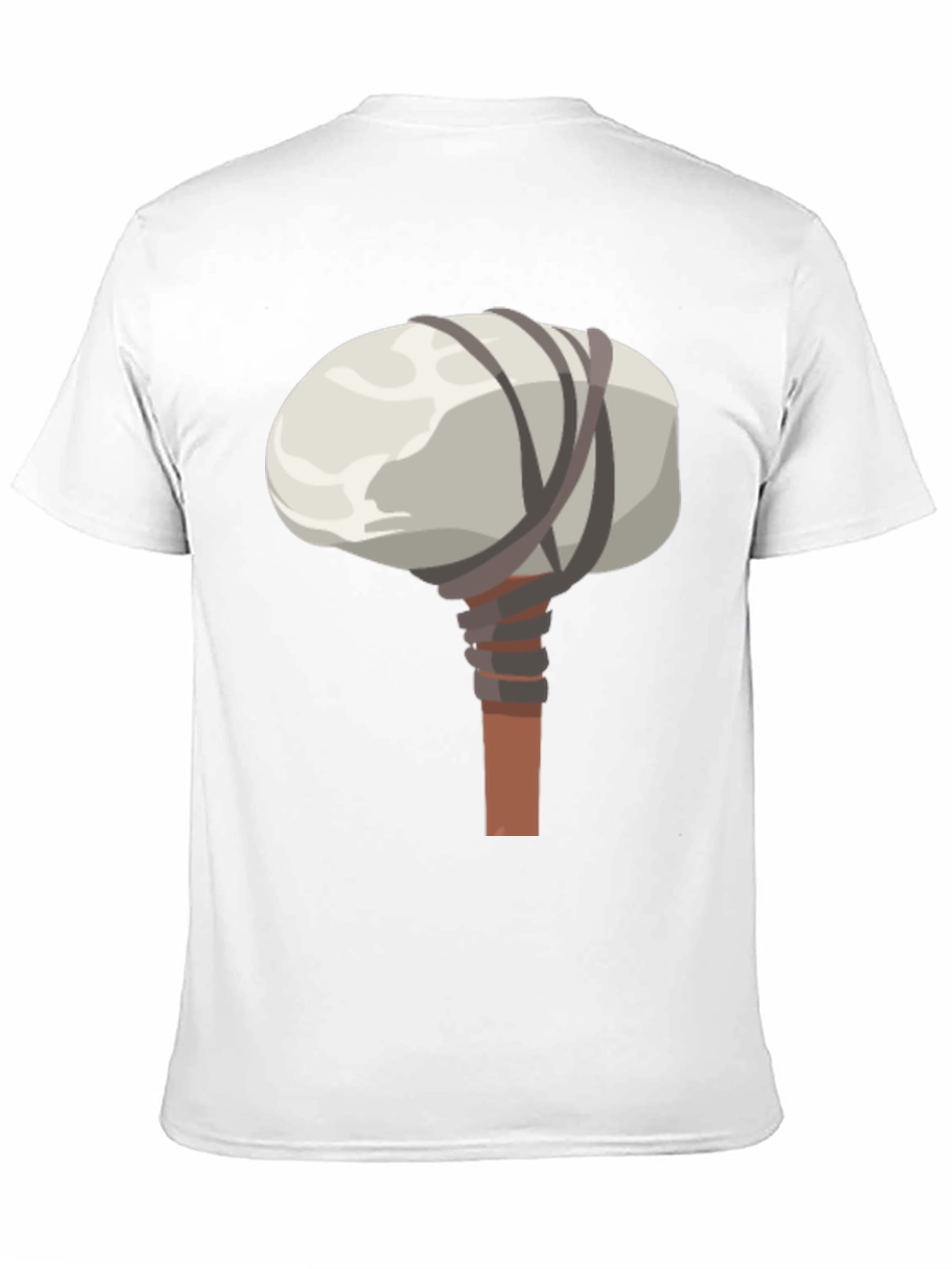 Caveman Club Graphic Tee - Prehistoric Style