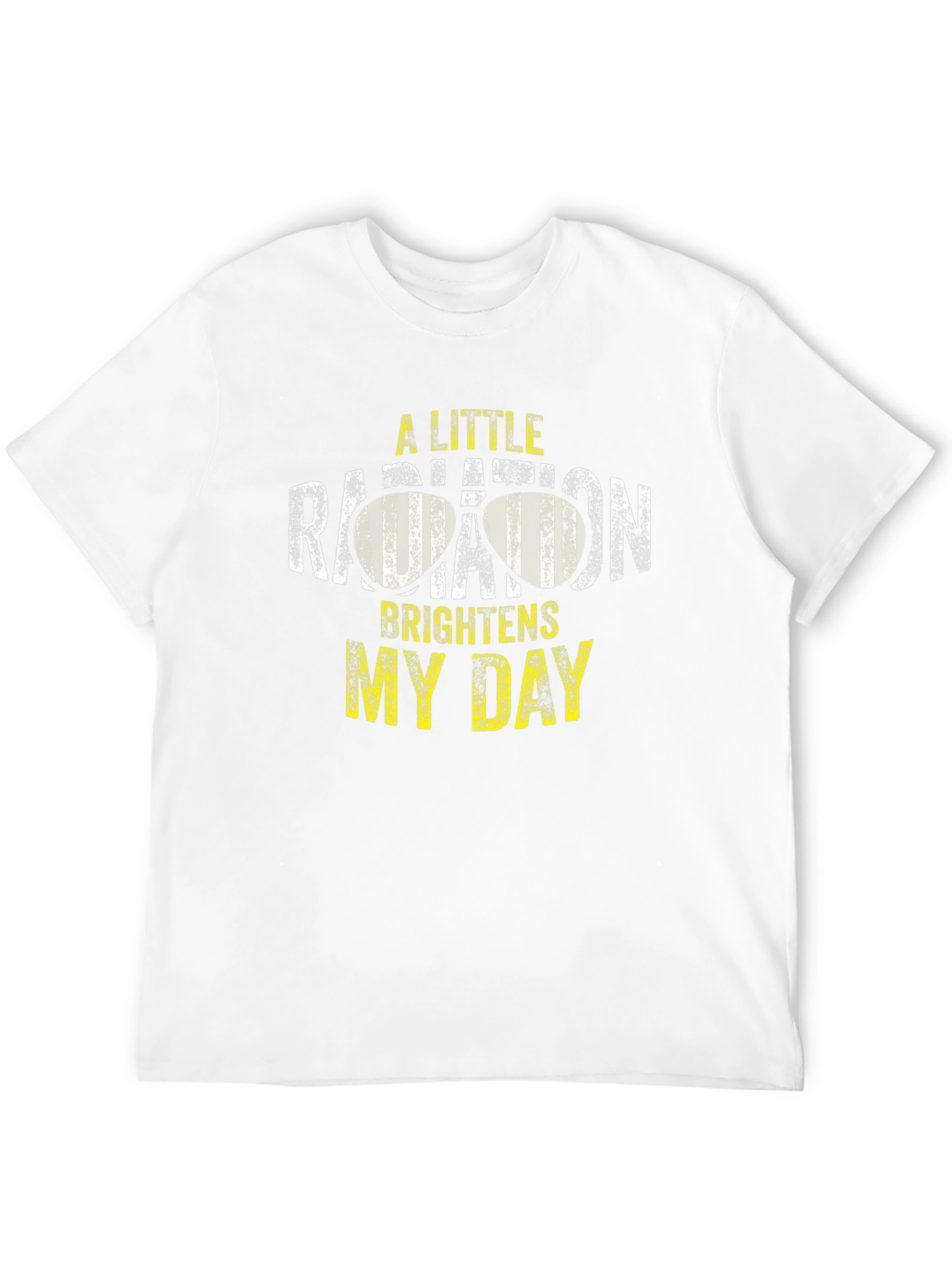 Radiation Brightens My Day Black T-Shirt
