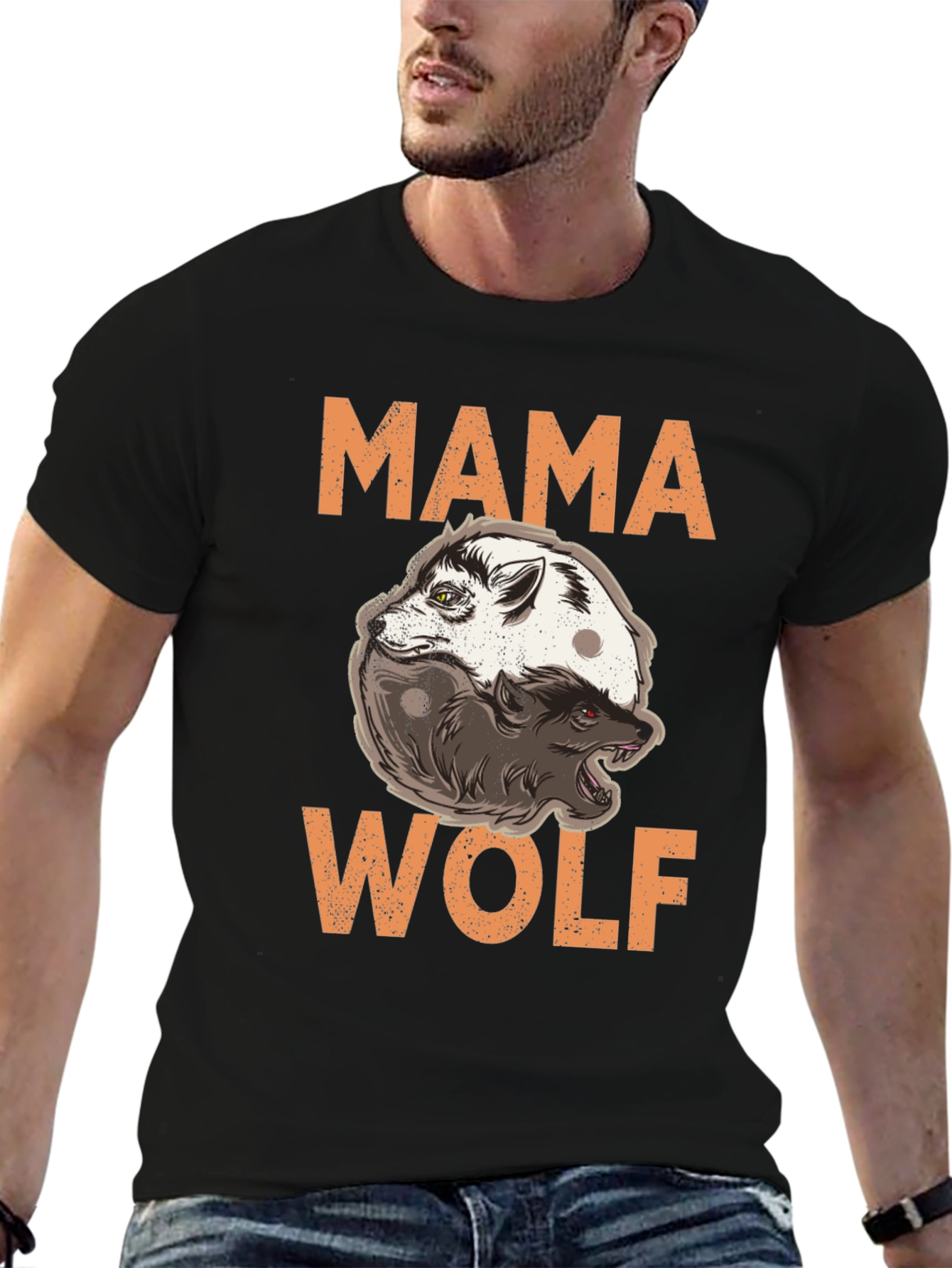 Mama Wolf Graphic Tee
