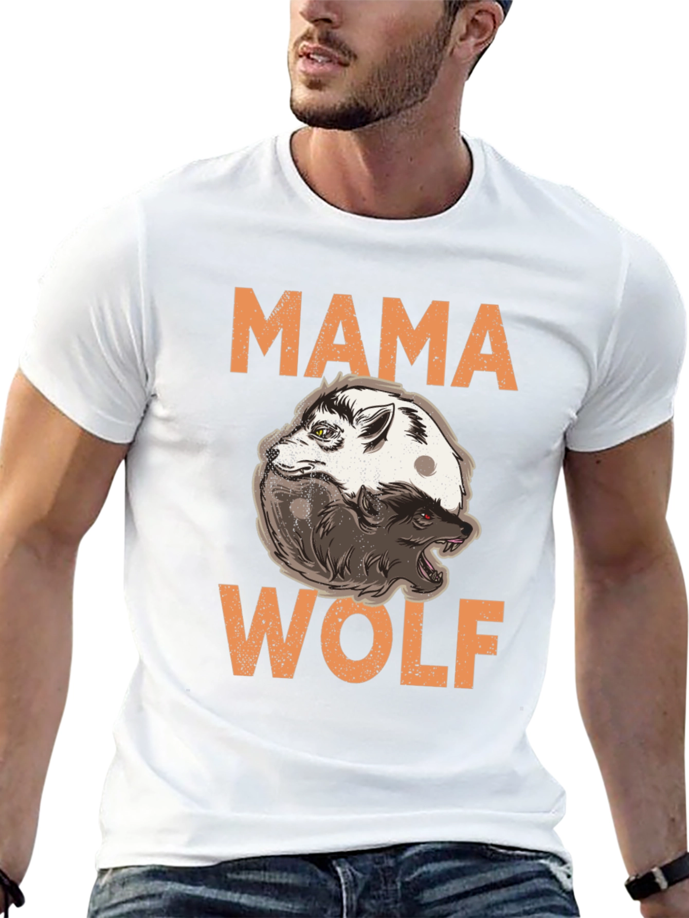 Mama Wolf Graphic Tee