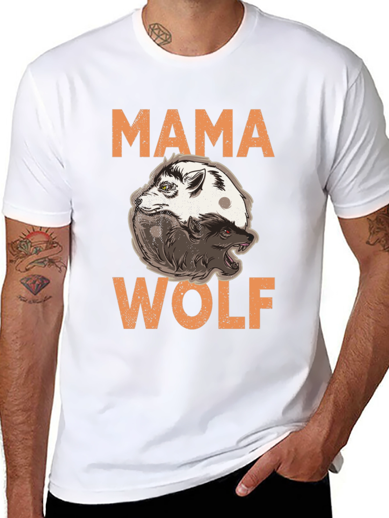 Mama Wolf Graphic Tee