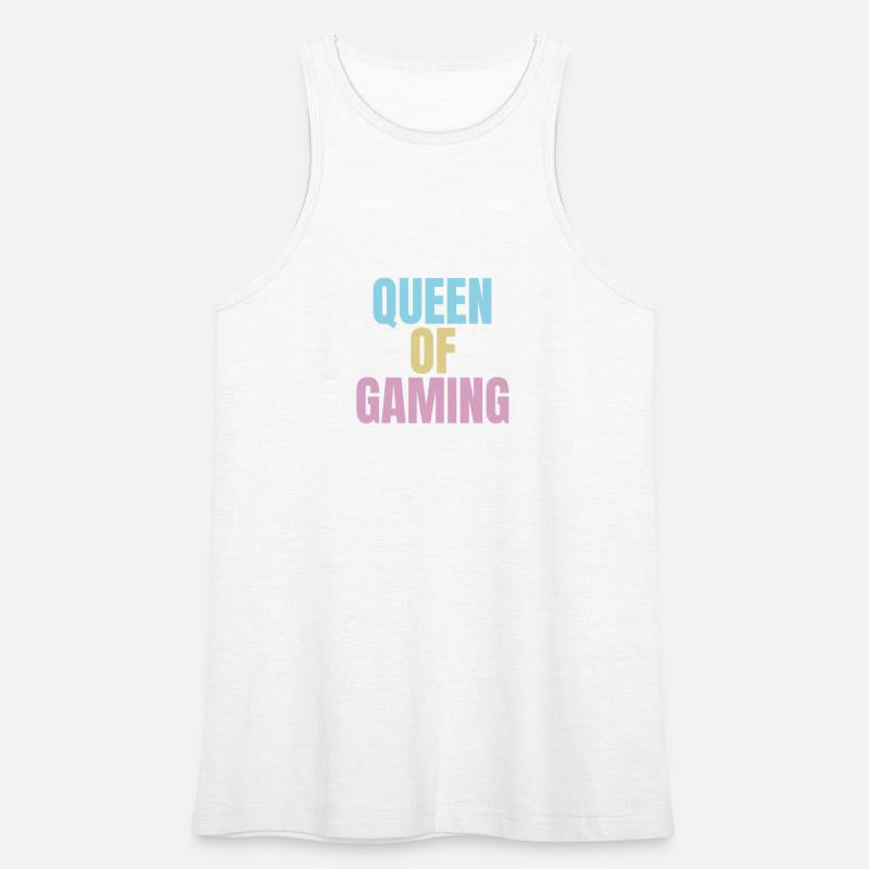 Queen of GAMING, colourful gaming slogan