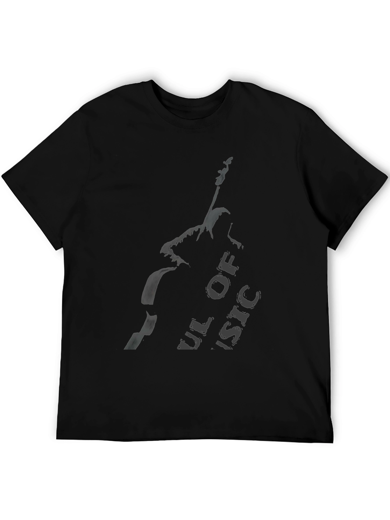 Soul of Music Graphic Tee - Black T-Shirt