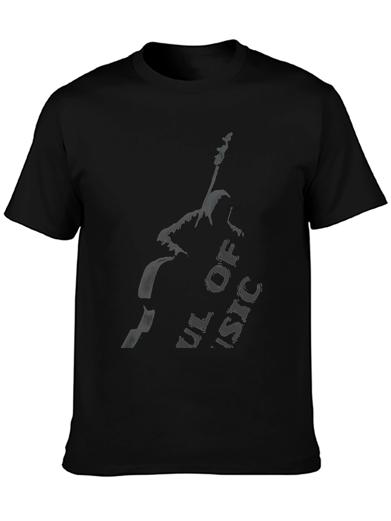 Soul of Music Graphic Tee - Black T-Shirt