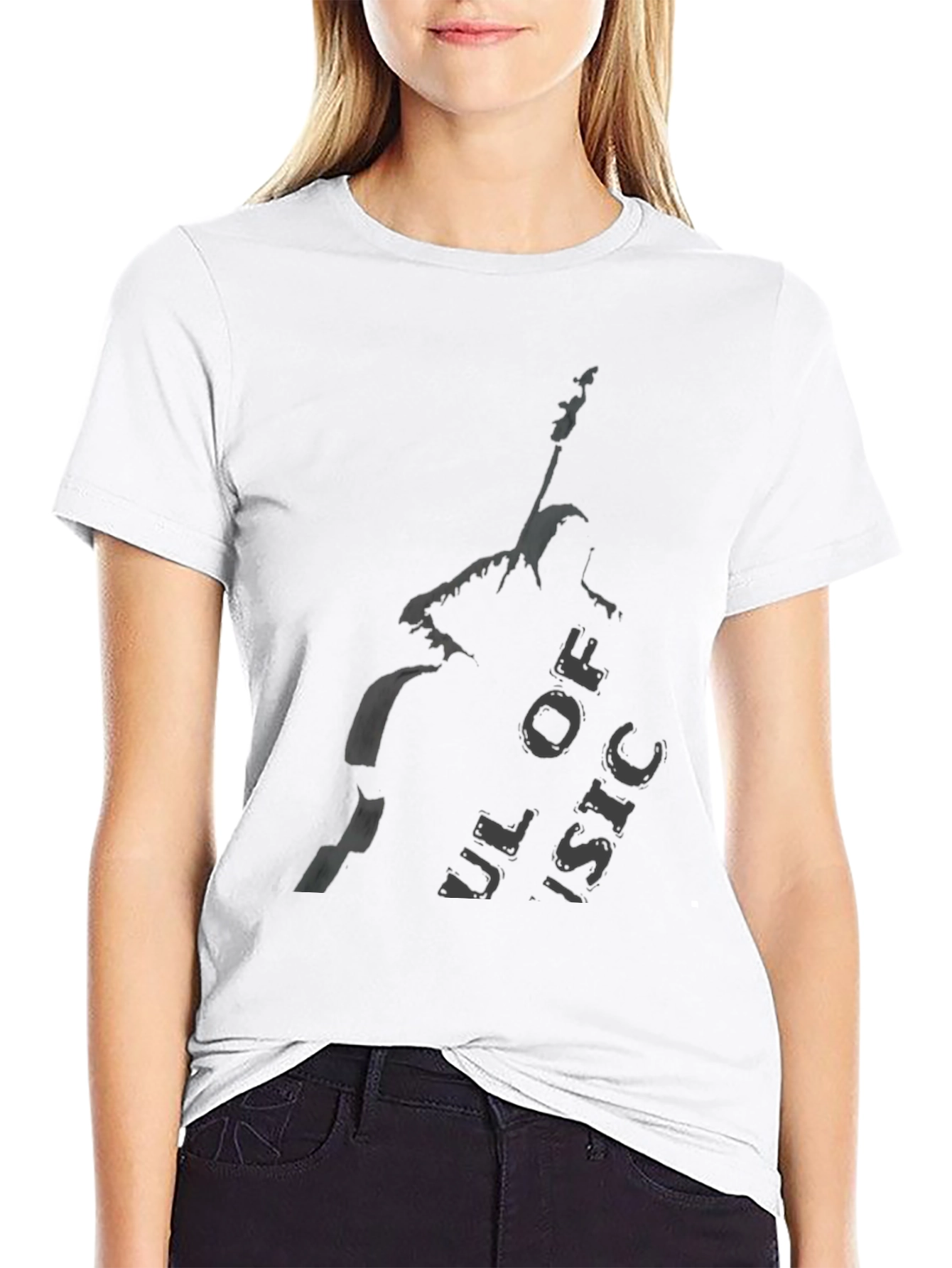 Soul of Music Graphic Tee - Black T-Shirt