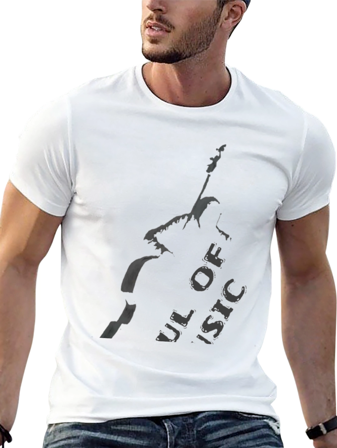Soul of Music Graphic Tee - Black T-Shirt