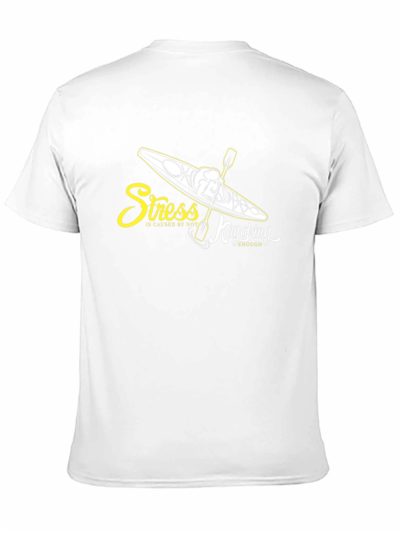 Stress Kayaking Black T-Shirt