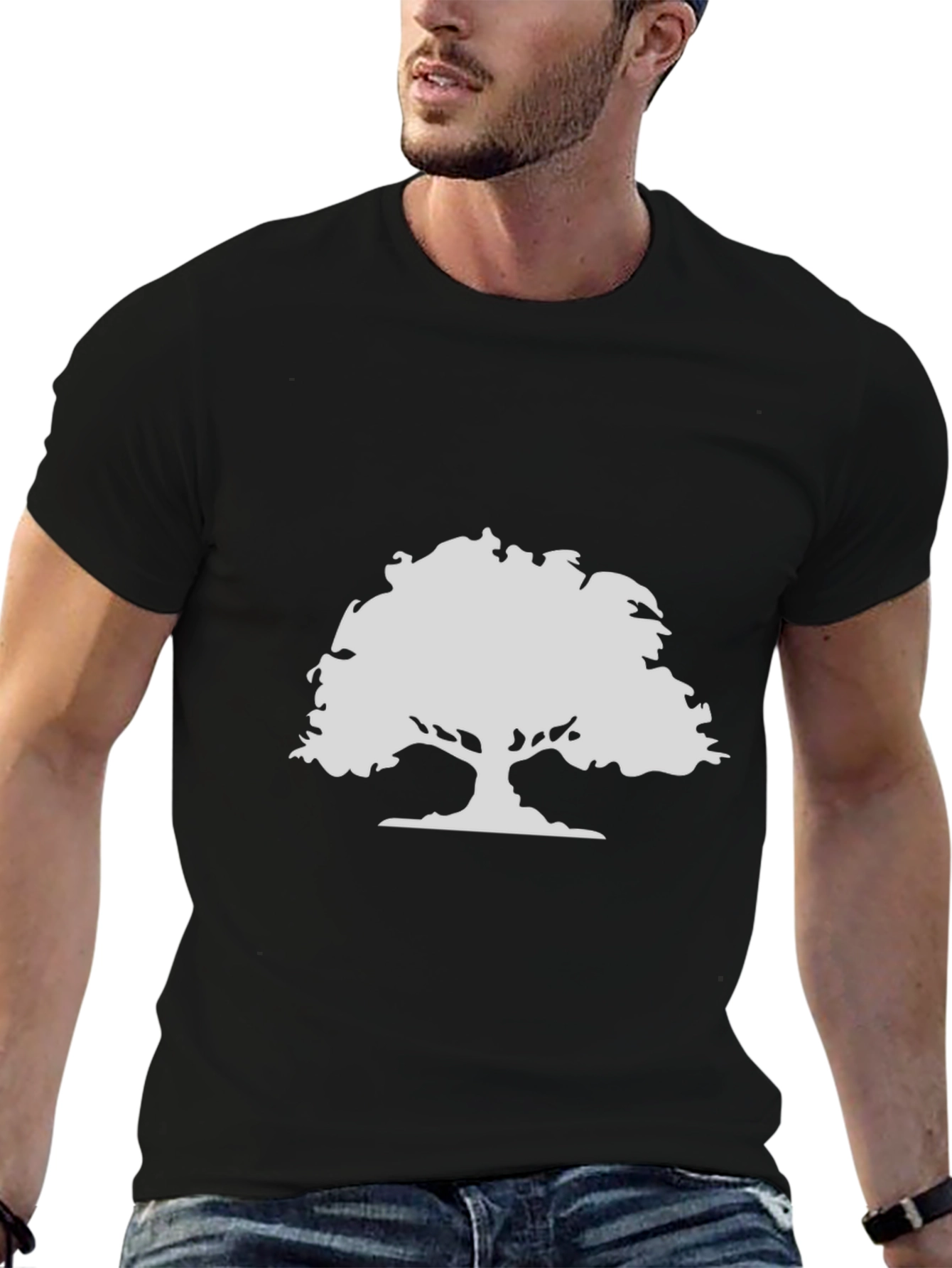 Black Tree Graphic Tee - Stylish & Comfortable