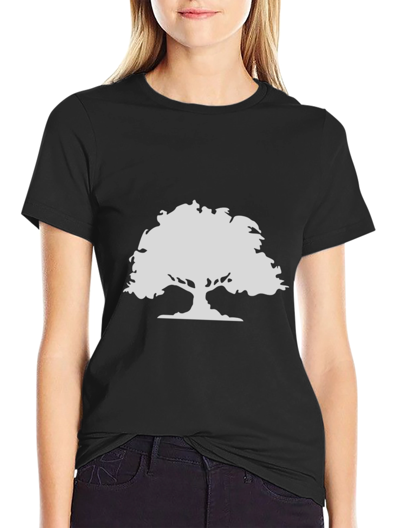 Black Tree Graphic Tee - Stylish & Comfortable