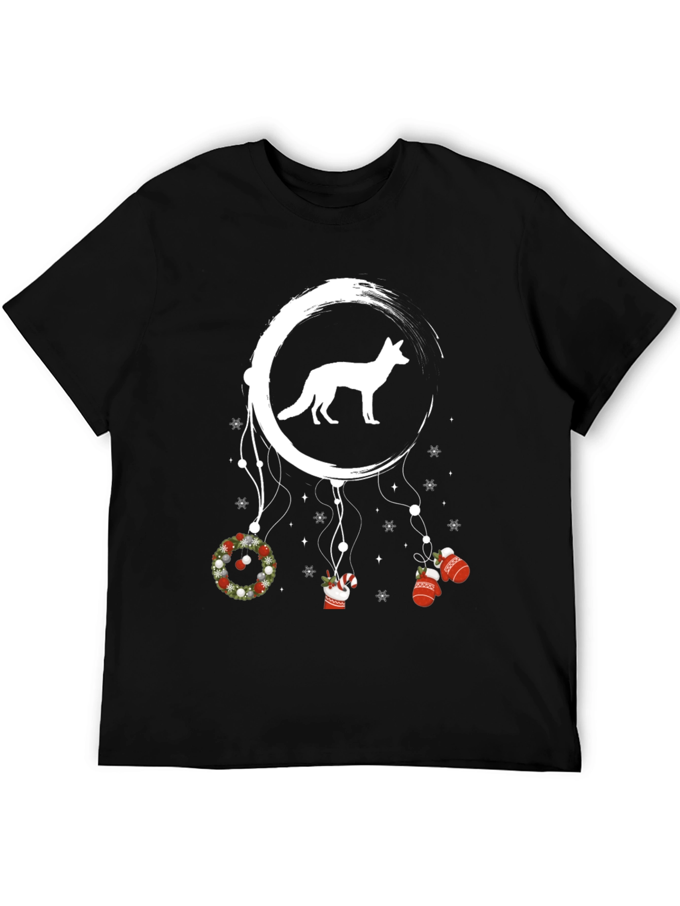 Christmas Fox Dreamcatcher T-Shirt