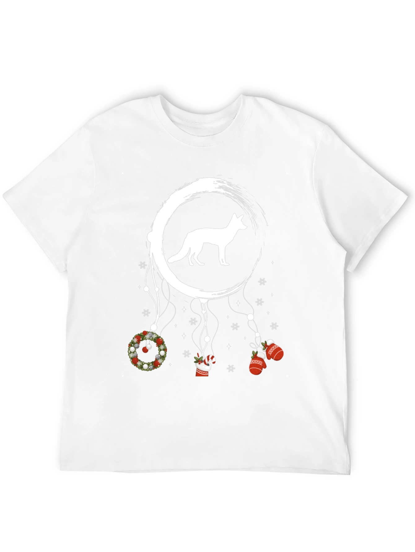 Christmas Fox Dreamcatcher T-Shirt