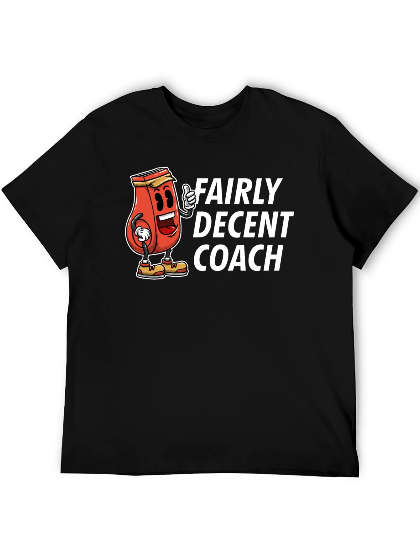 Fairly Decent Coach Graphic T-Shirt