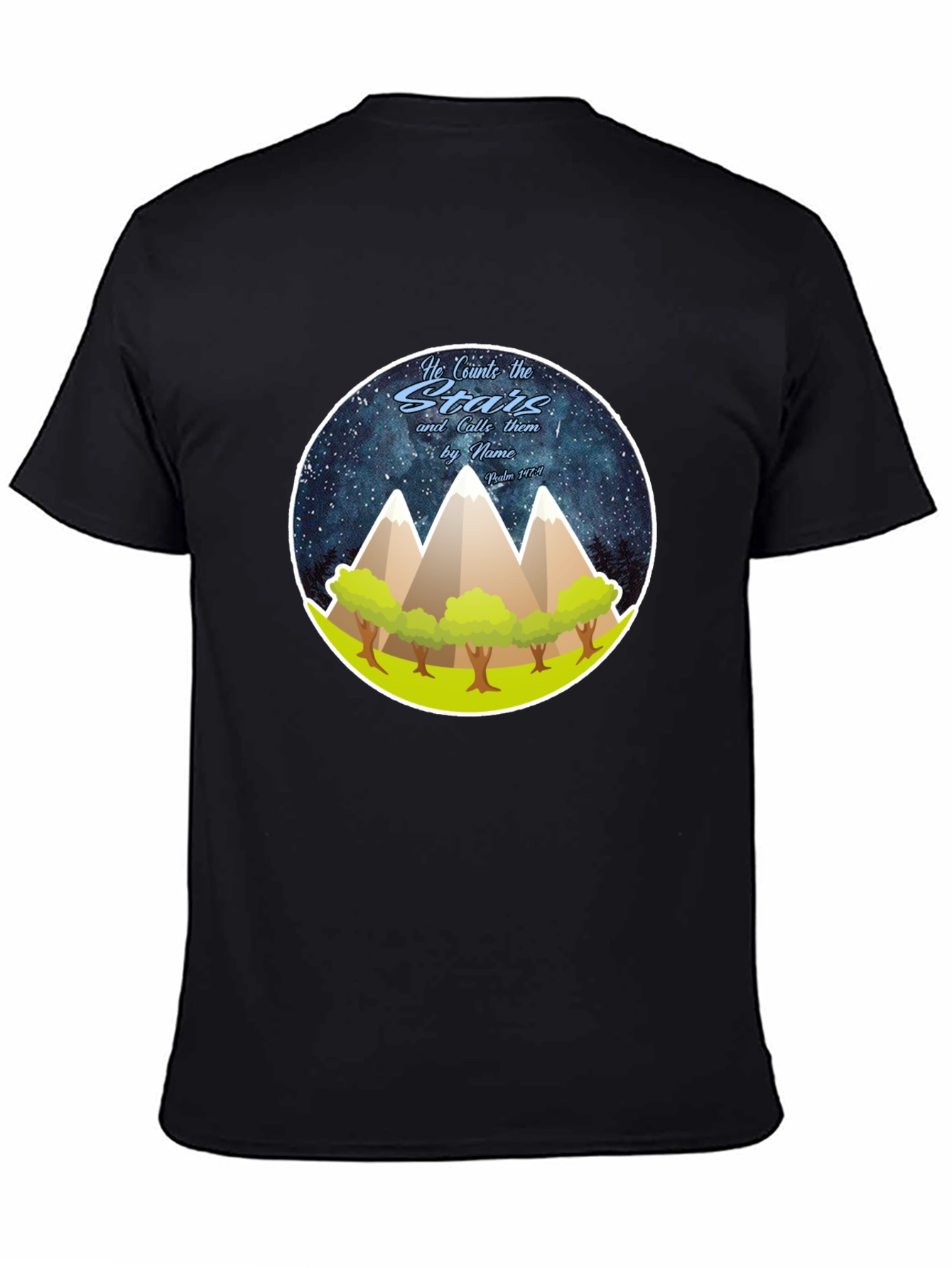 He Counts the Stars Graphic T-Shirt