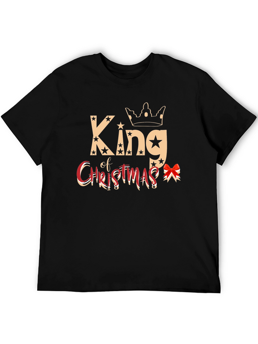 King of Christmas Graphic Tee - Holiday Season