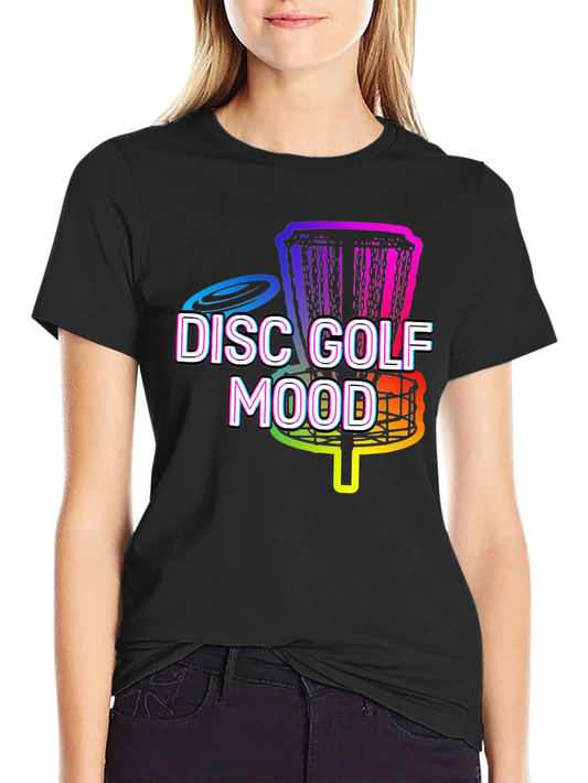 Disc Golf Mood Tee - Colorful Design