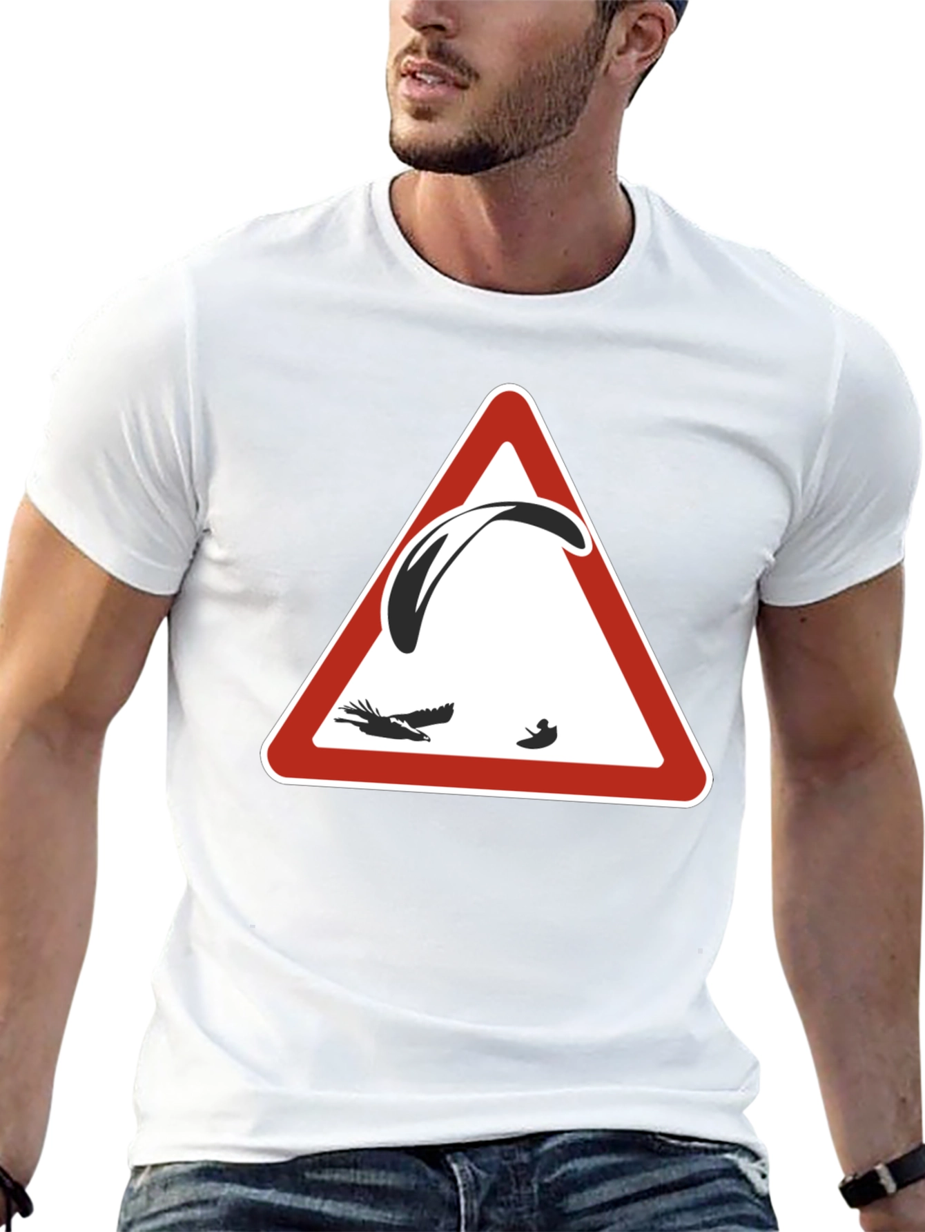 Paragliding Warning T-Shirt