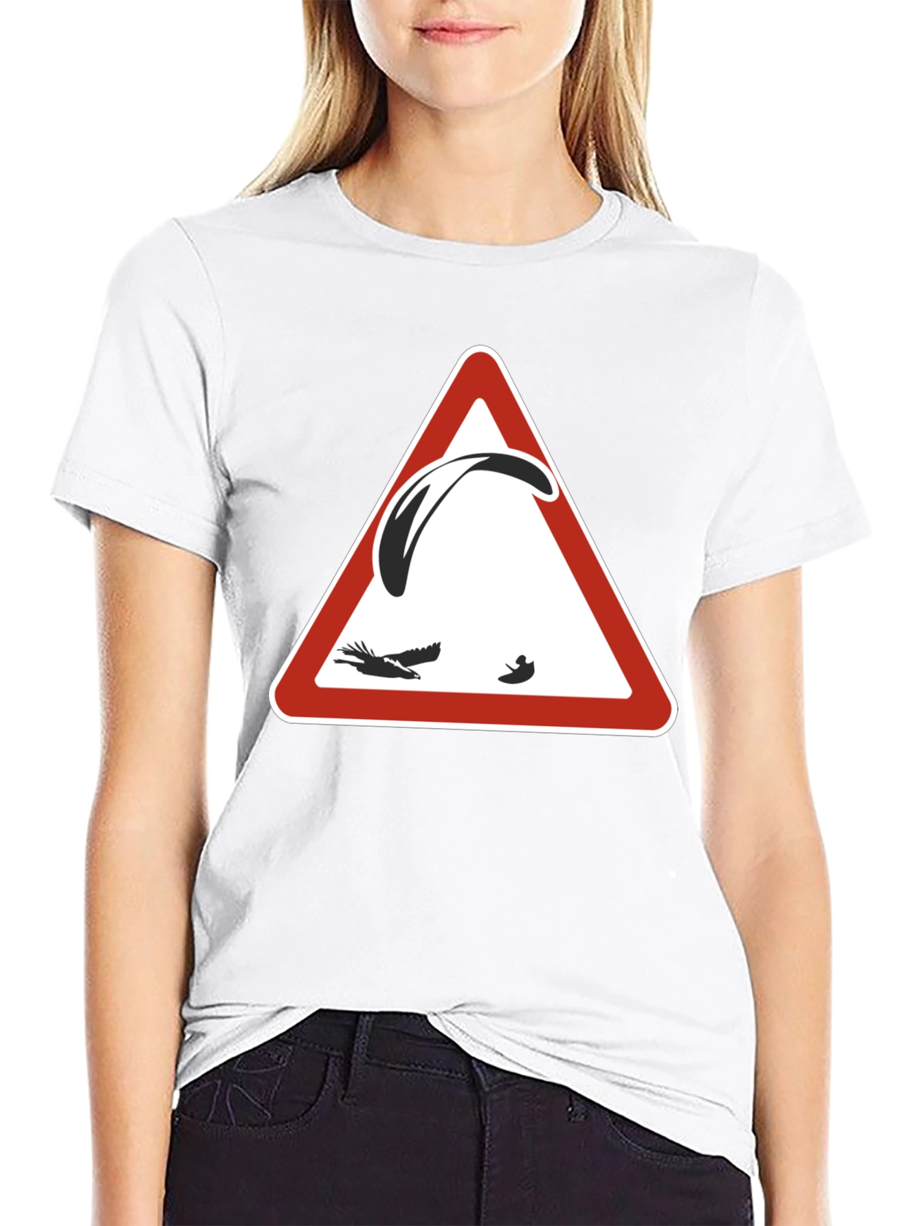 Paragliding Warning T-Shirt