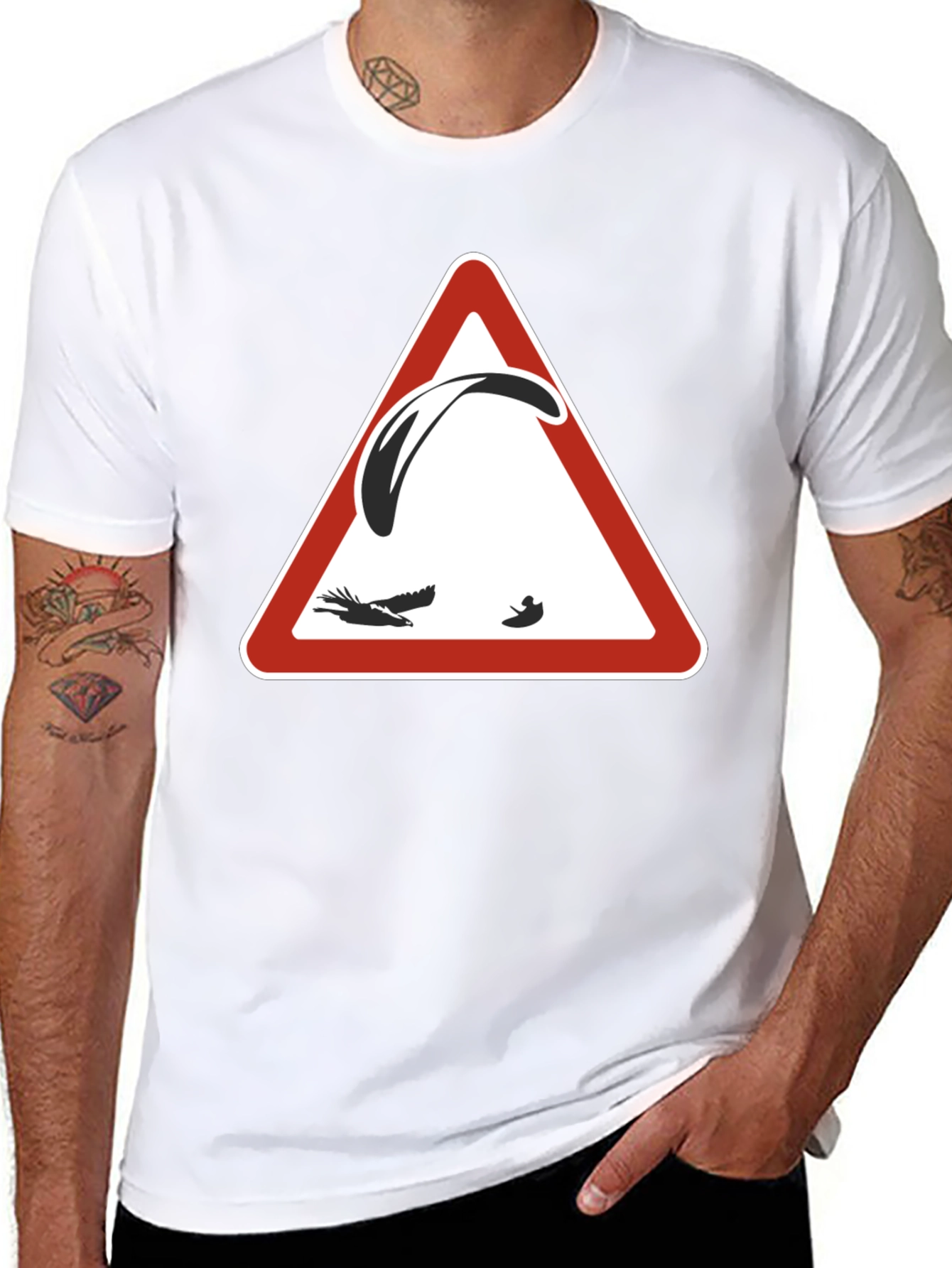 Paragliding Warning T-Shirt