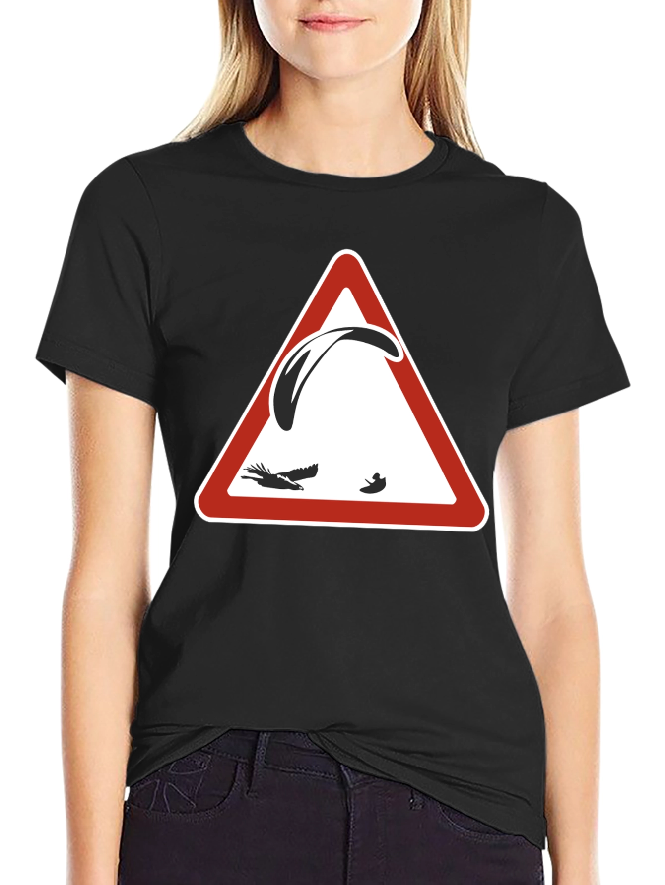Paragliding Warning T-Shirt