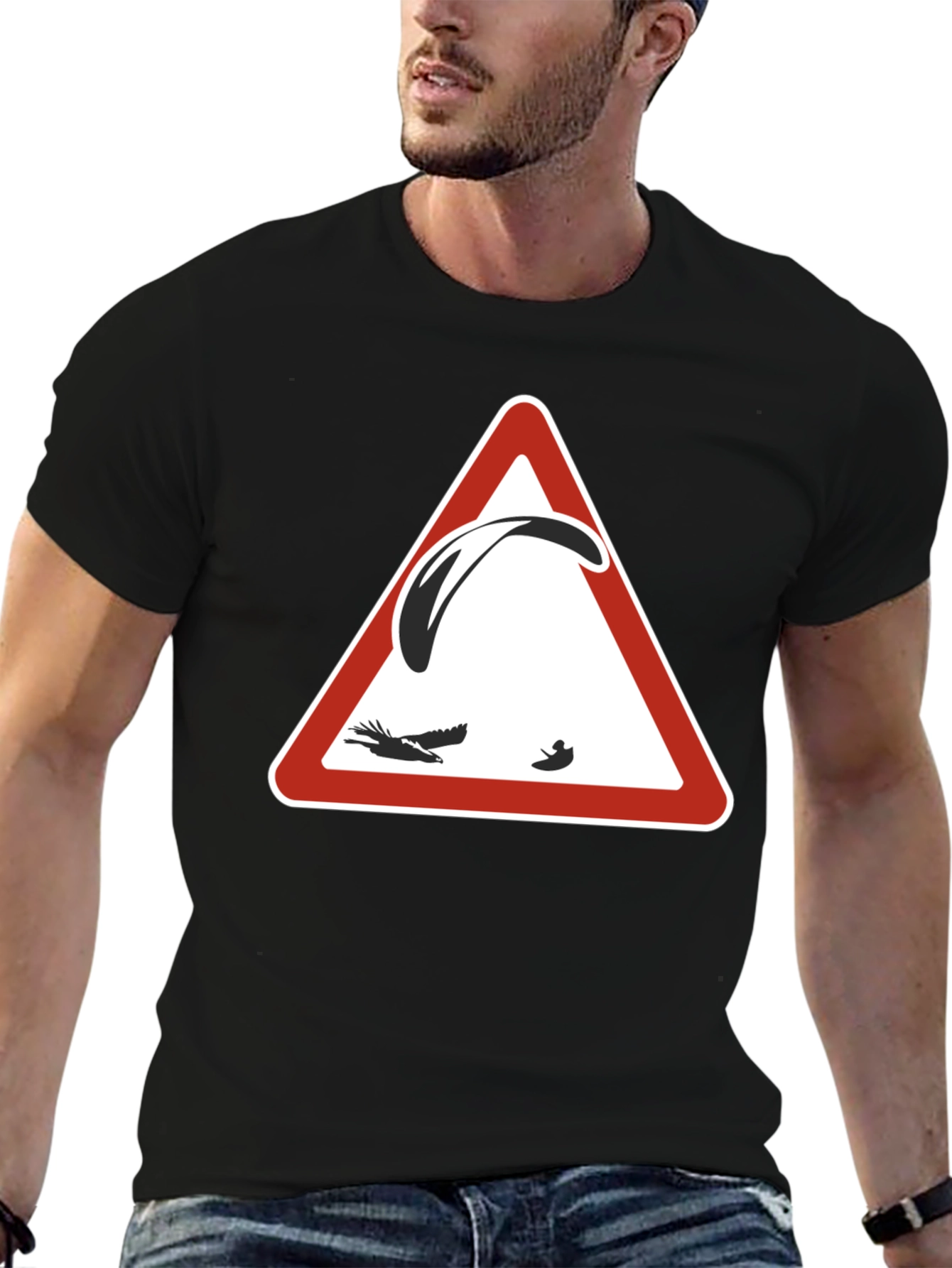 Paragliding Warning T-Shirt