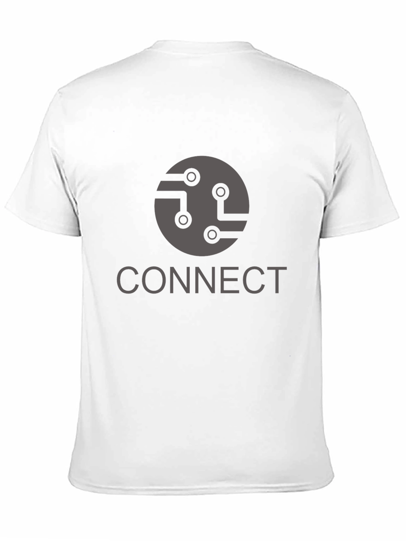 Connect Graphic T-Shirt - Black Cotton Blend