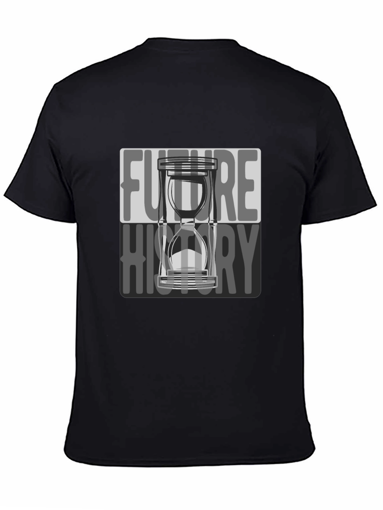 Future History Hourglass Graphic T-Shirt