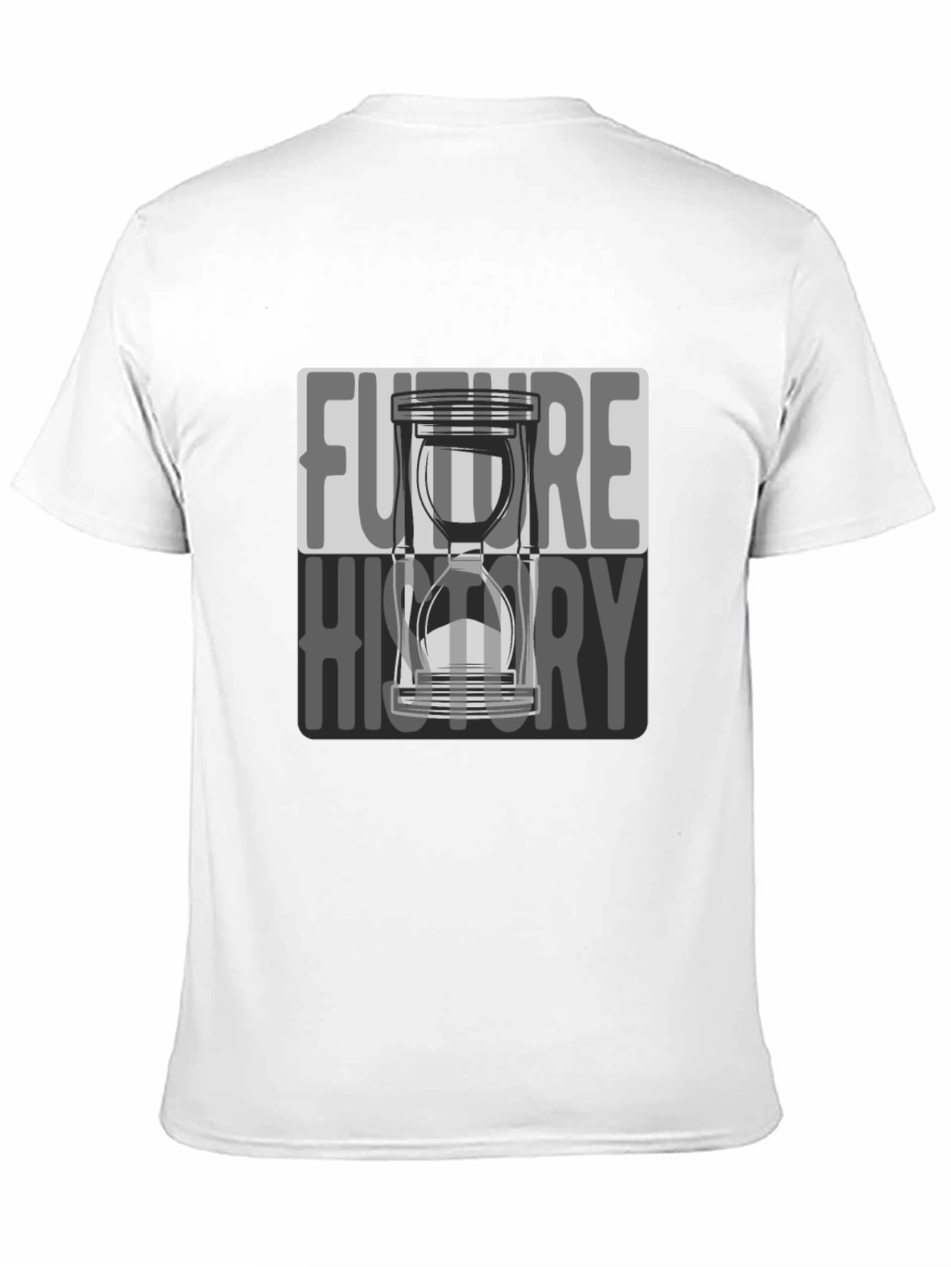 Future History Hourglass Graphic T-Shirt