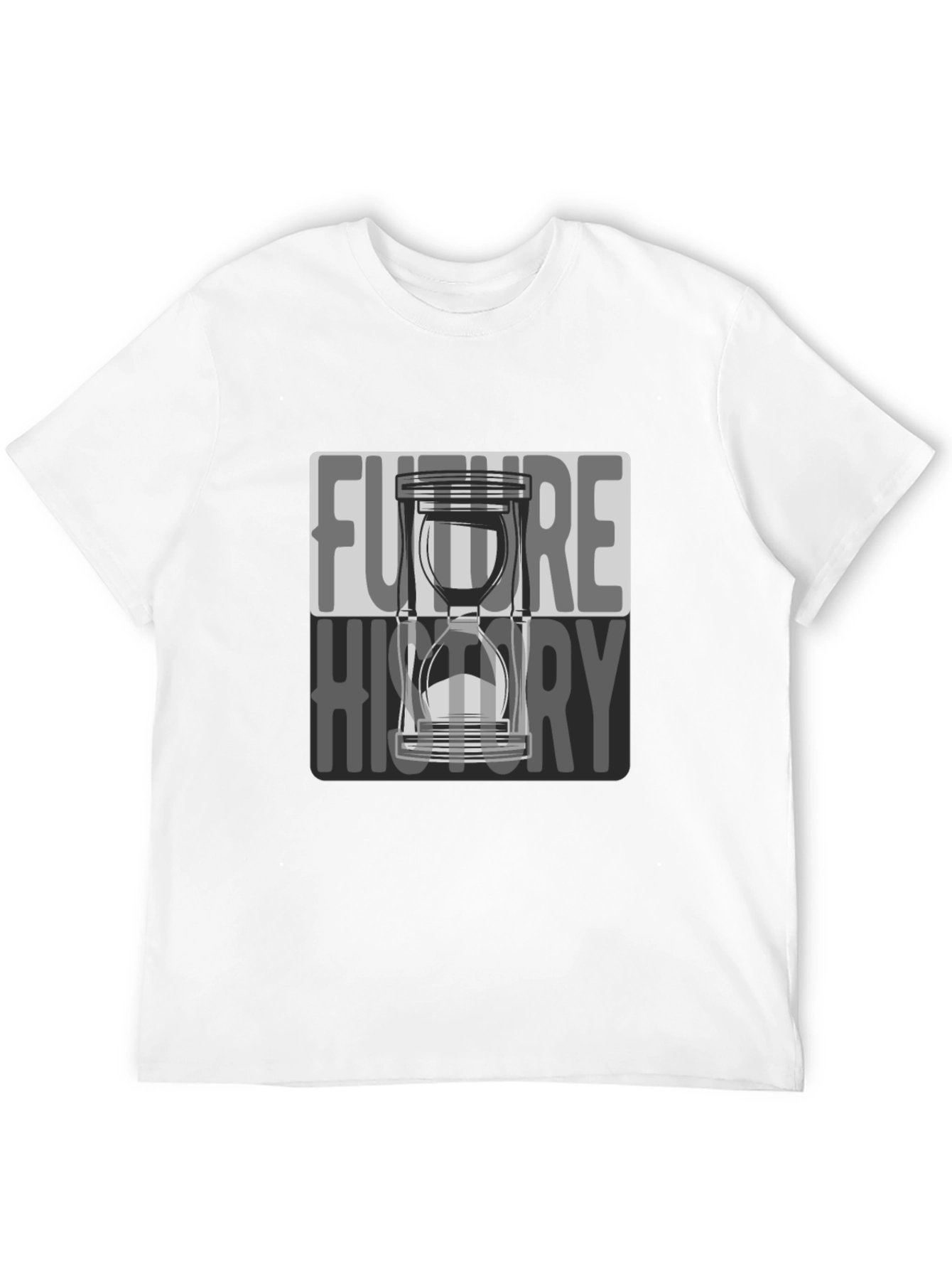 Future History Hourglass Graphic T-Shirt