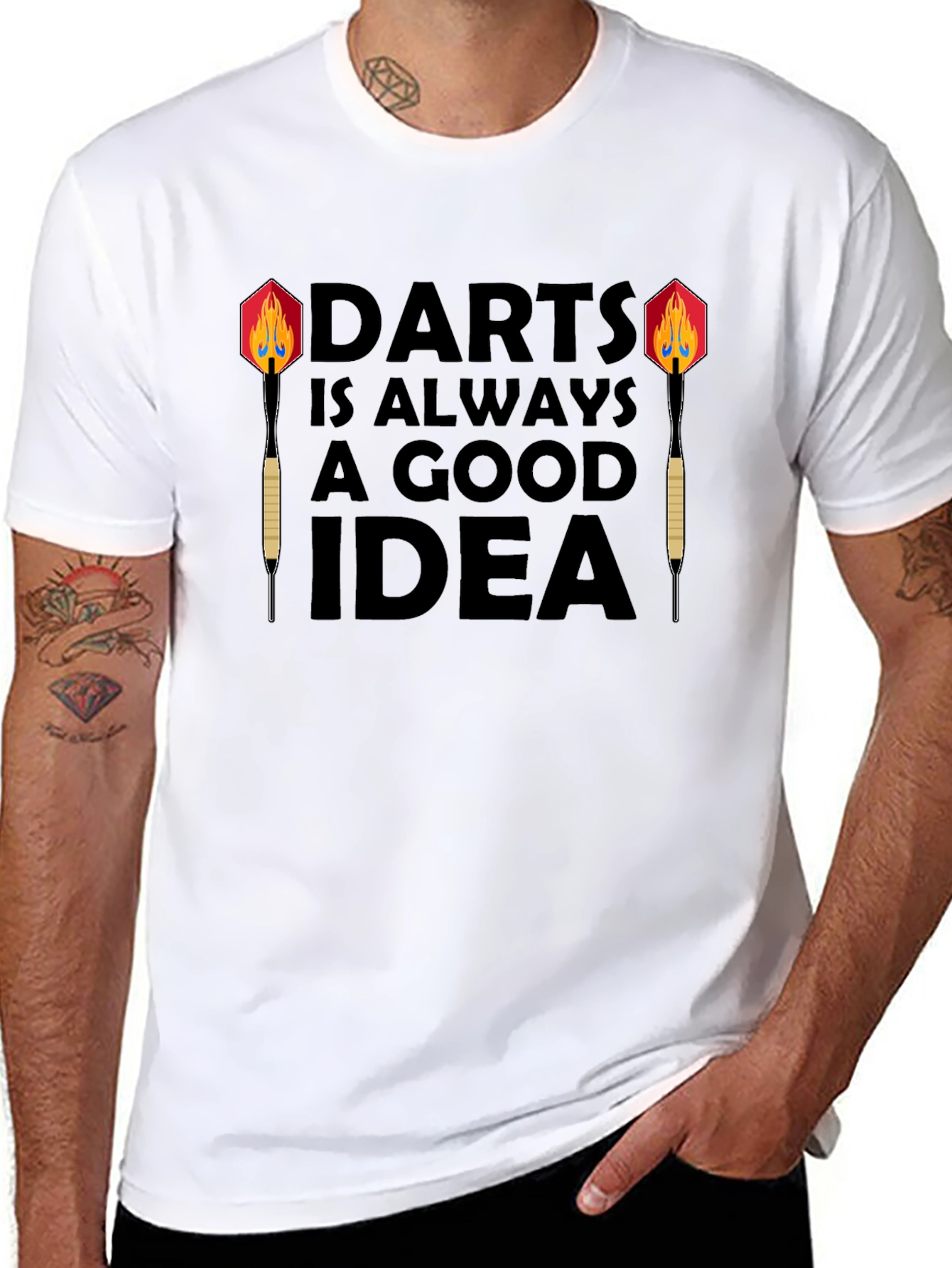 Darts is Always a Good Idea - Graphic Tee