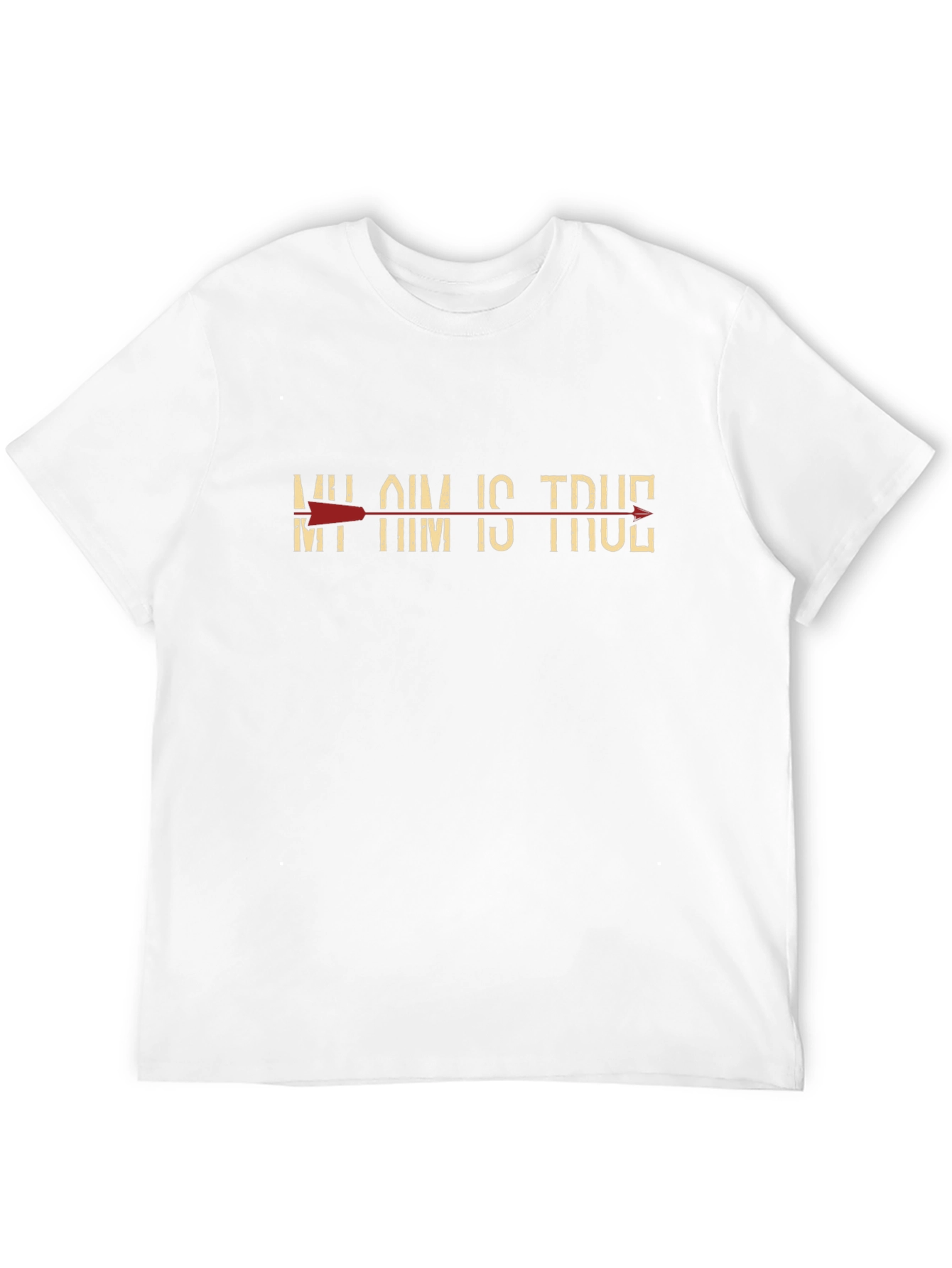 My Aim Is True Graphic T-Shirt - Black