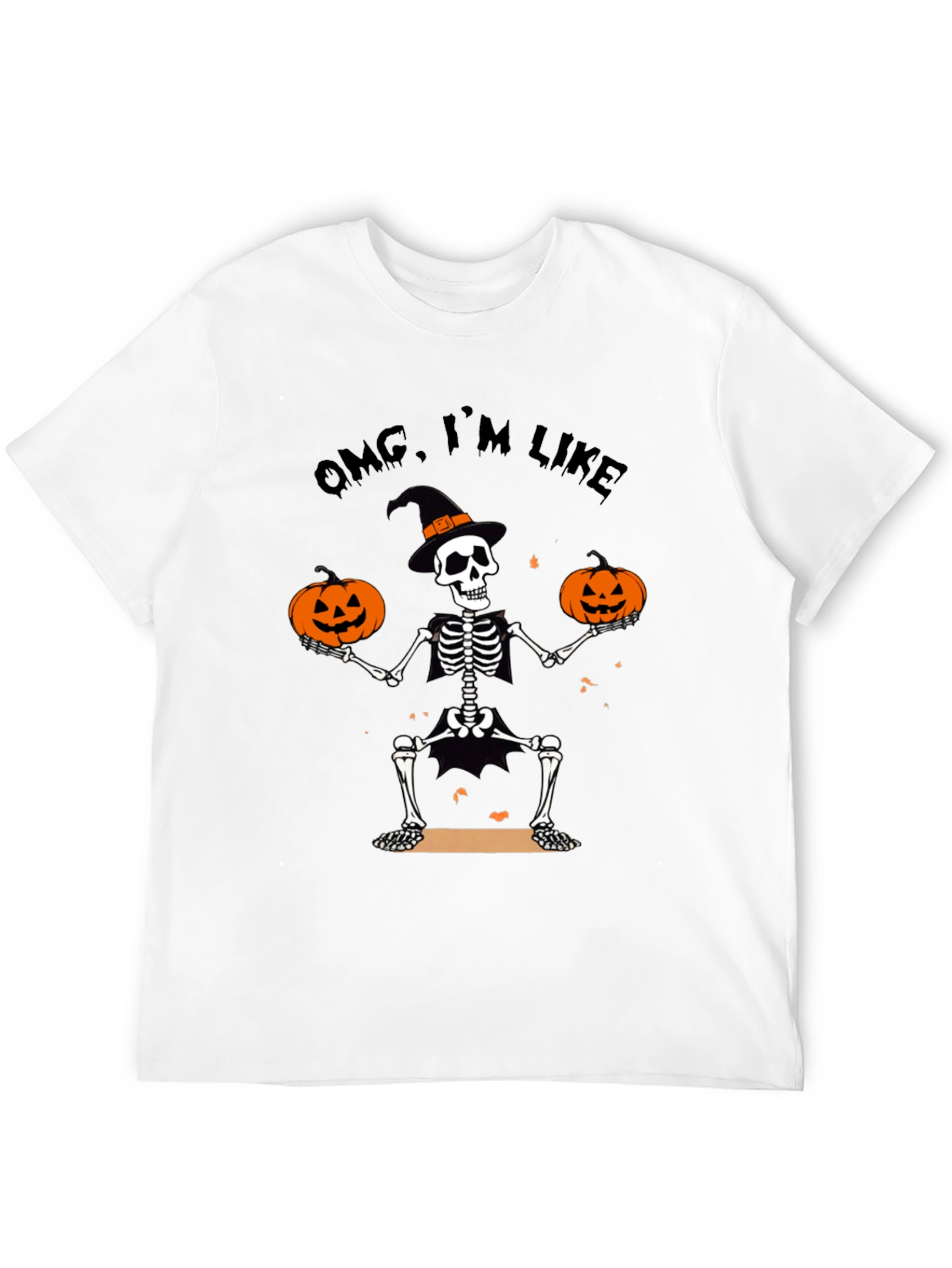 OMG Im Like Halloween Skeleton T-Shirt