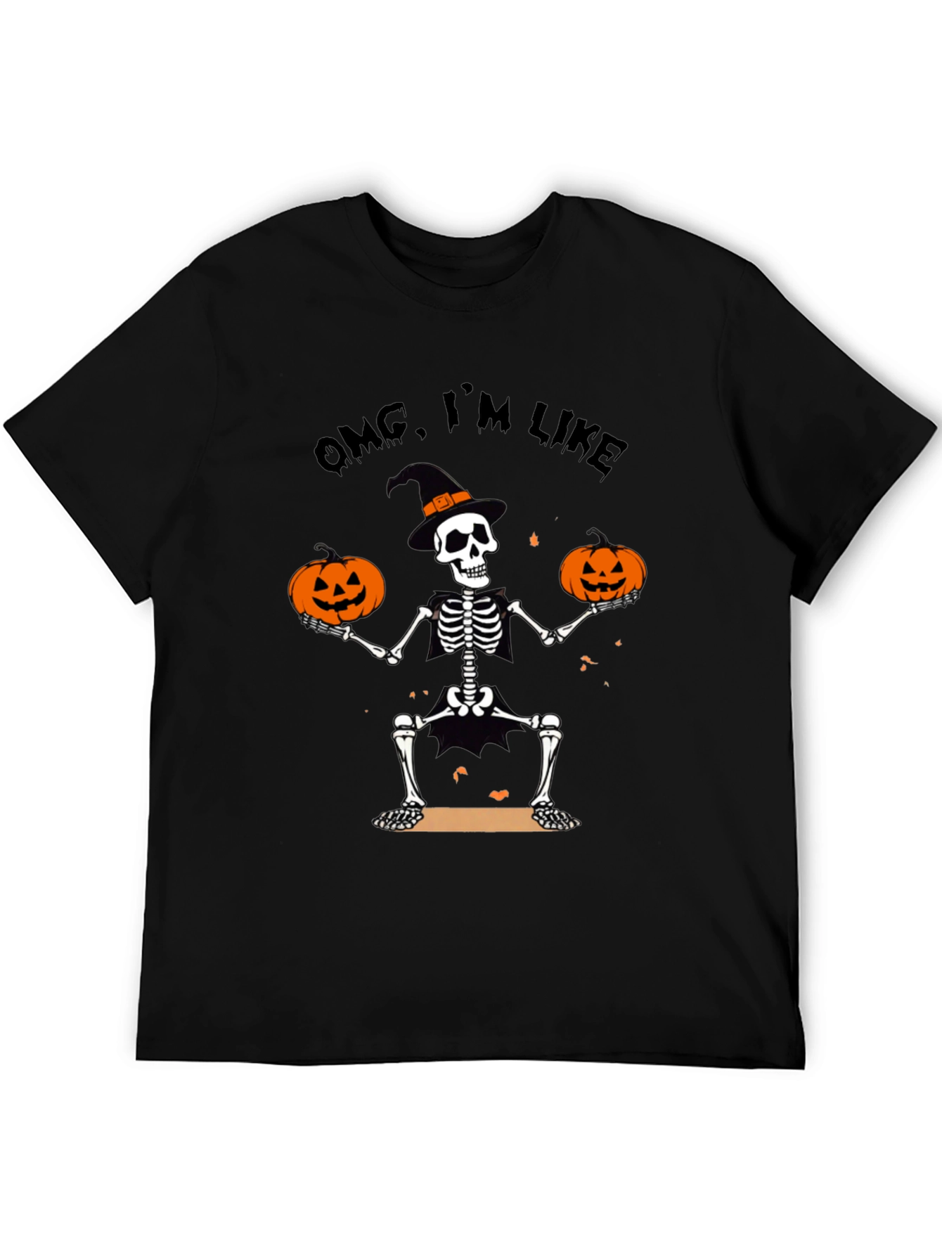 OMG Im Like Halloween Skeleton T-Shirt